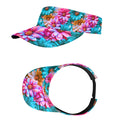 Paradise Flowers Sports Visor