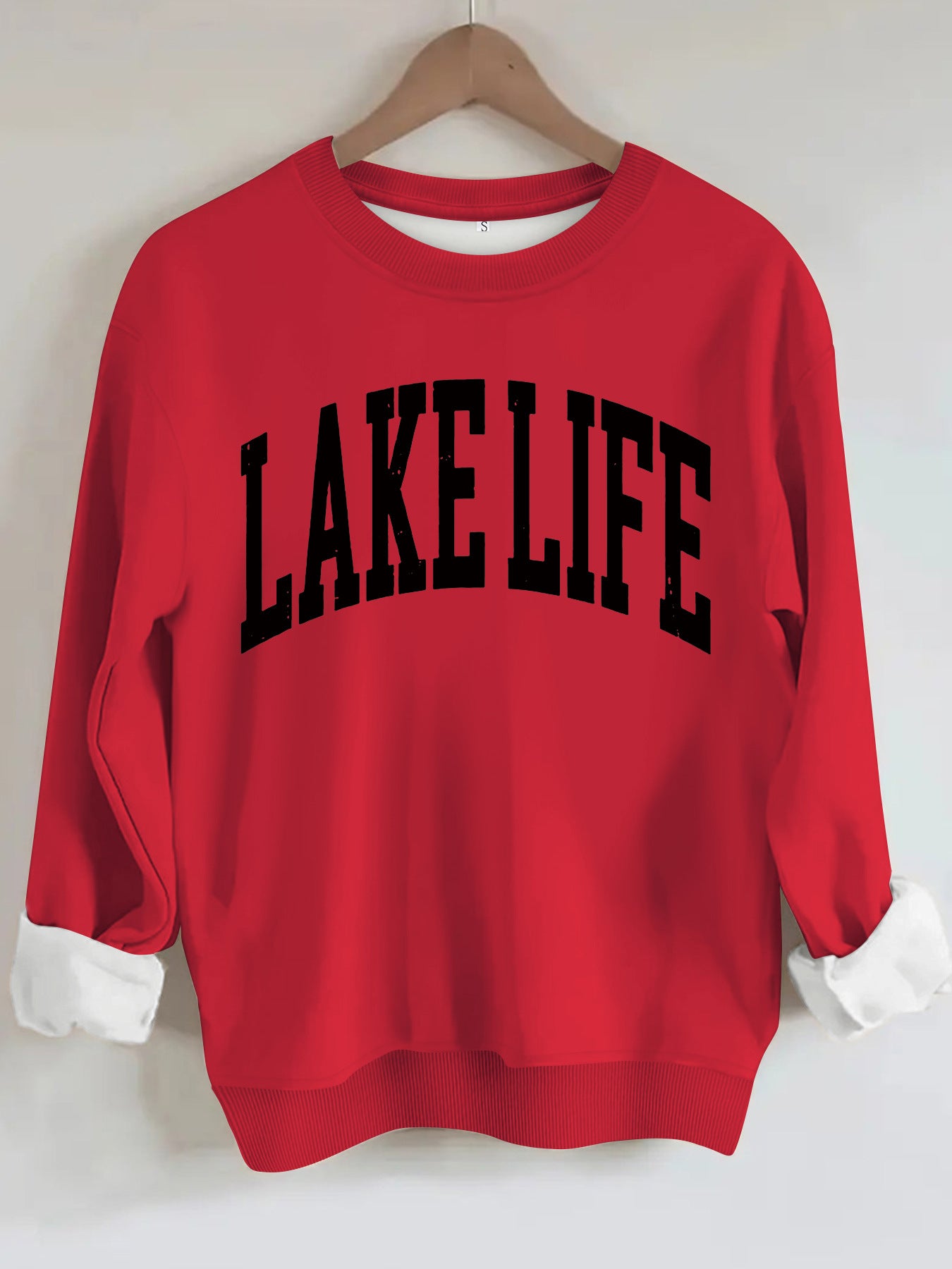 Lake Life Printed Long Sleeve Hoodie