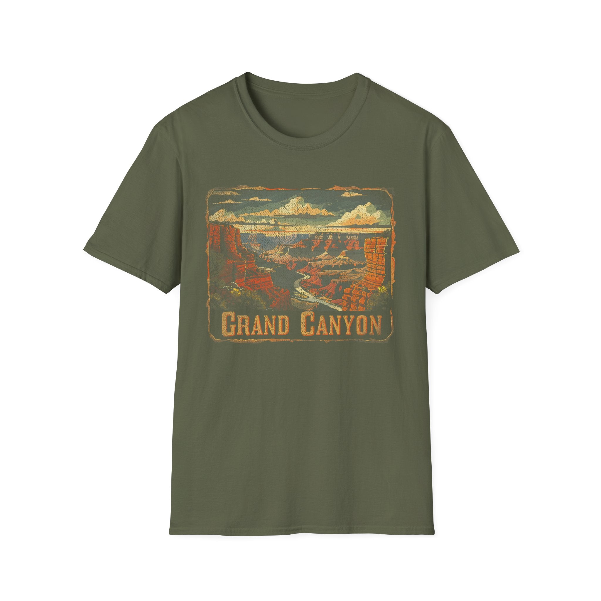 Grand Canyon Vintage National Park T-Shirt | Retro Landscape Tee