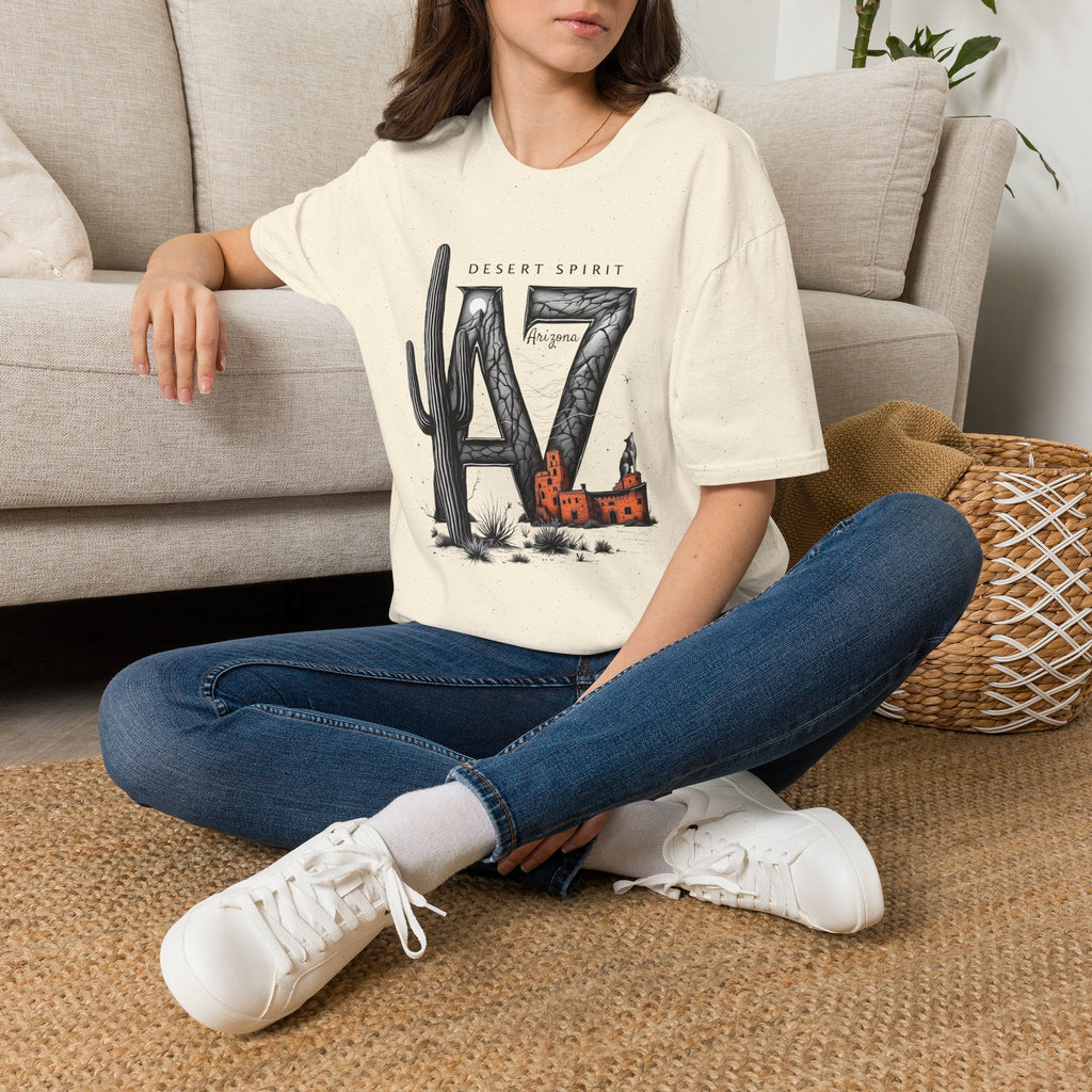 Arizona Desert Spirit T-Shirt | AZ Cactus Southwest Illustration