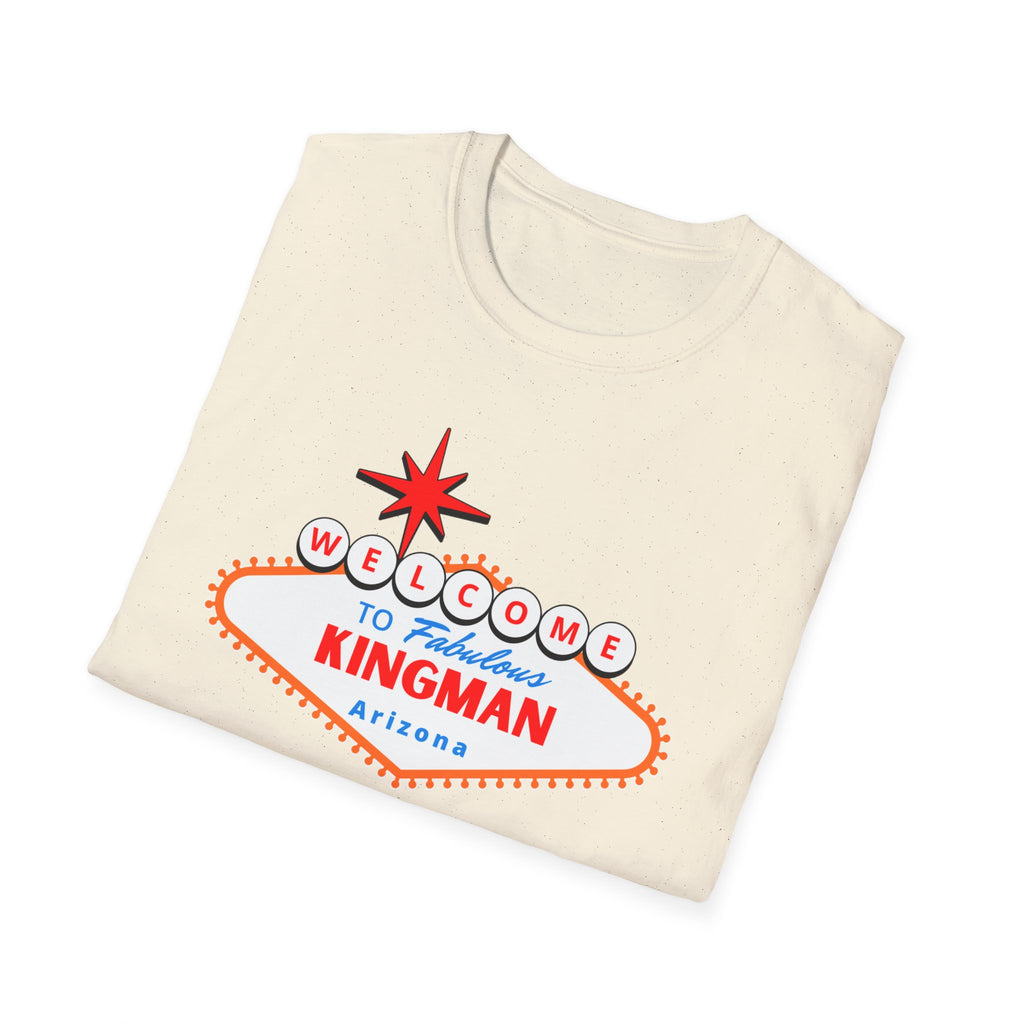 Kingman Arizona Vintage Welcome Sign T-Shirt