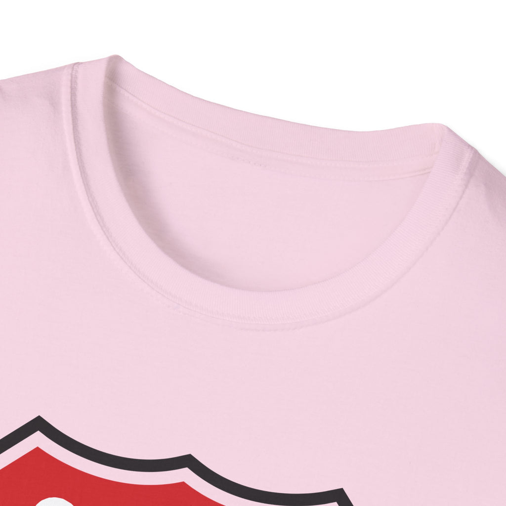 Oatman 66 Shield T-Shirt | Route 66 Roadtrip Sign Tee