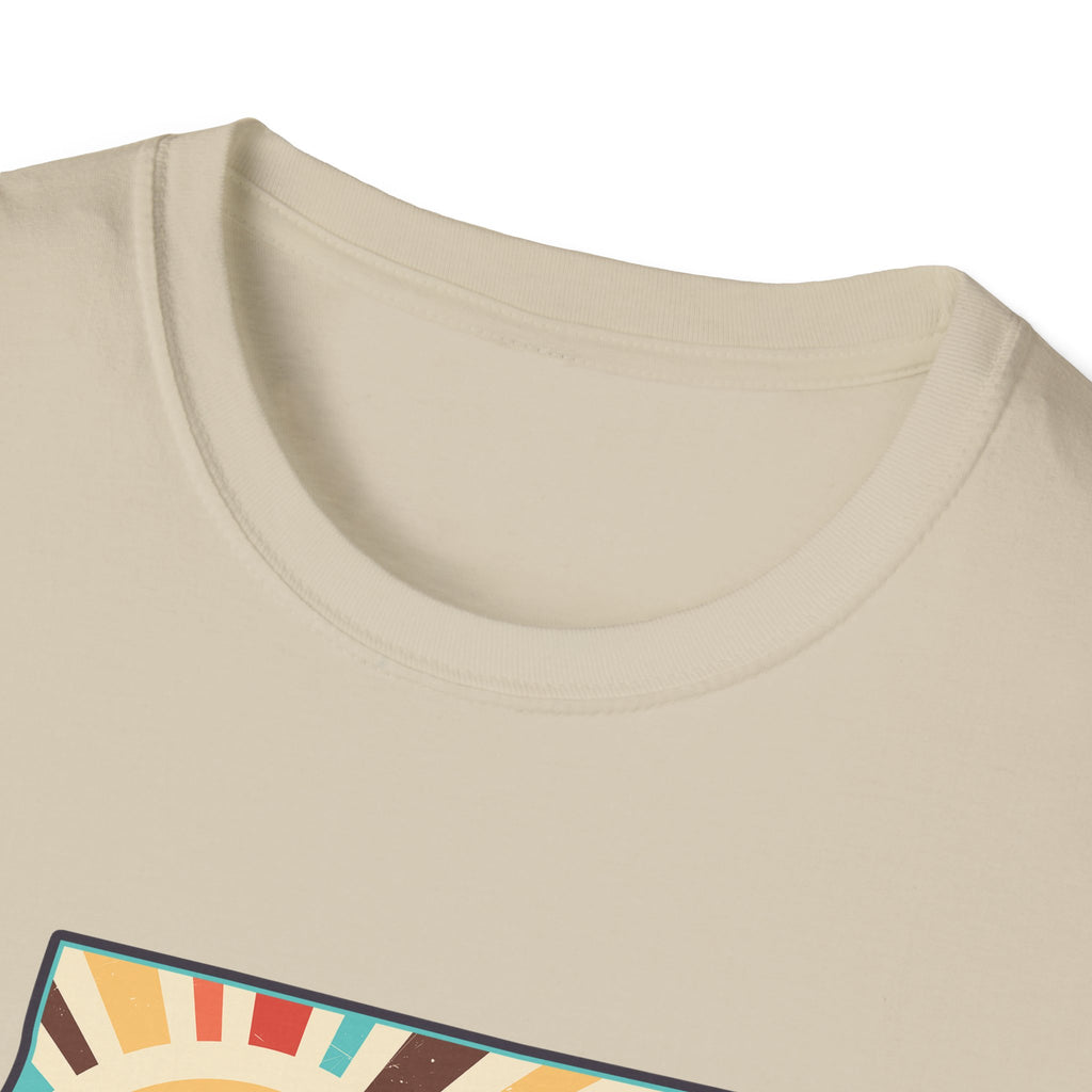 Arizona Retro Sunset T-Shirt | AZ State Map Vintage Rays