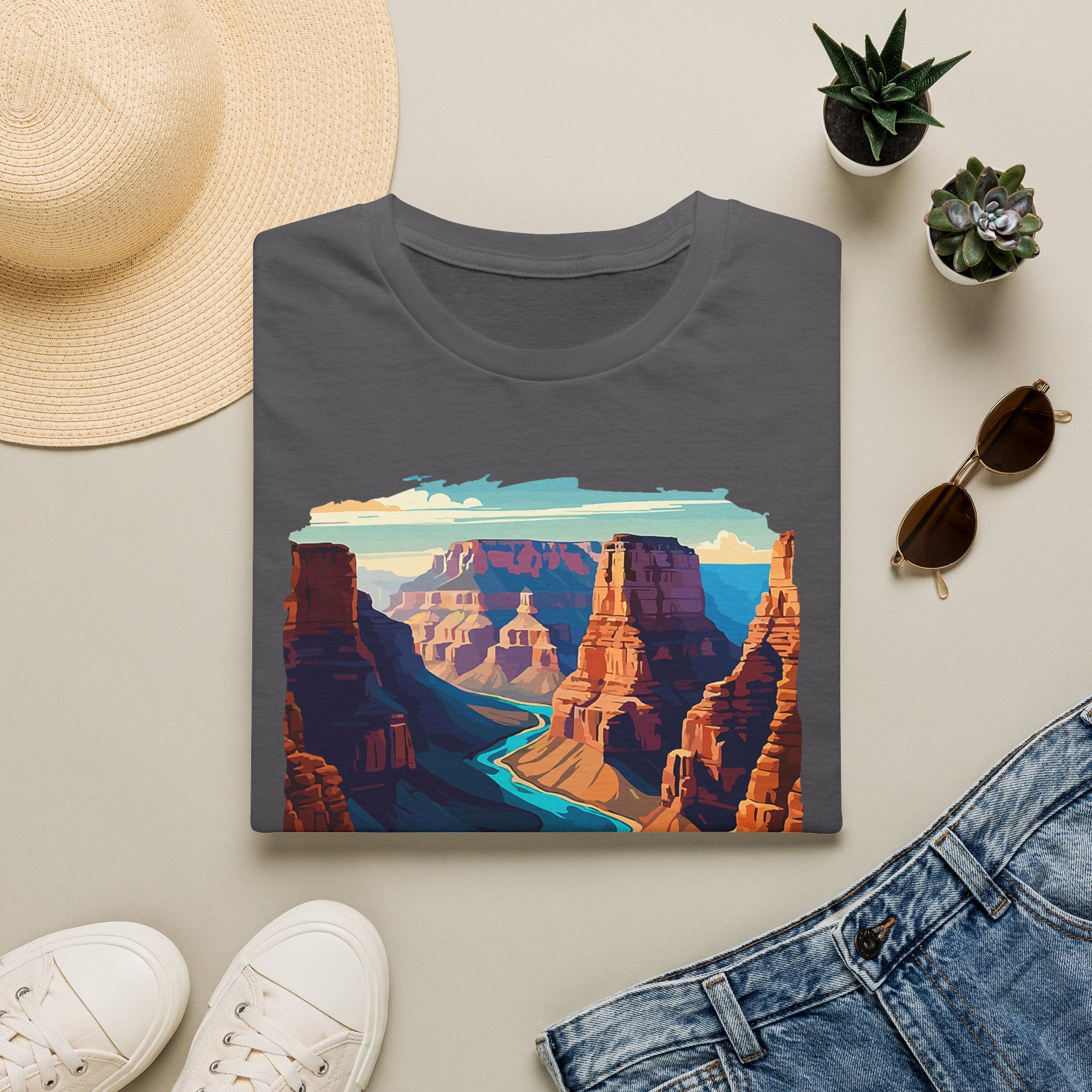 Grand Canyon National Park T-Shirt | Scenic Canyon Landscape