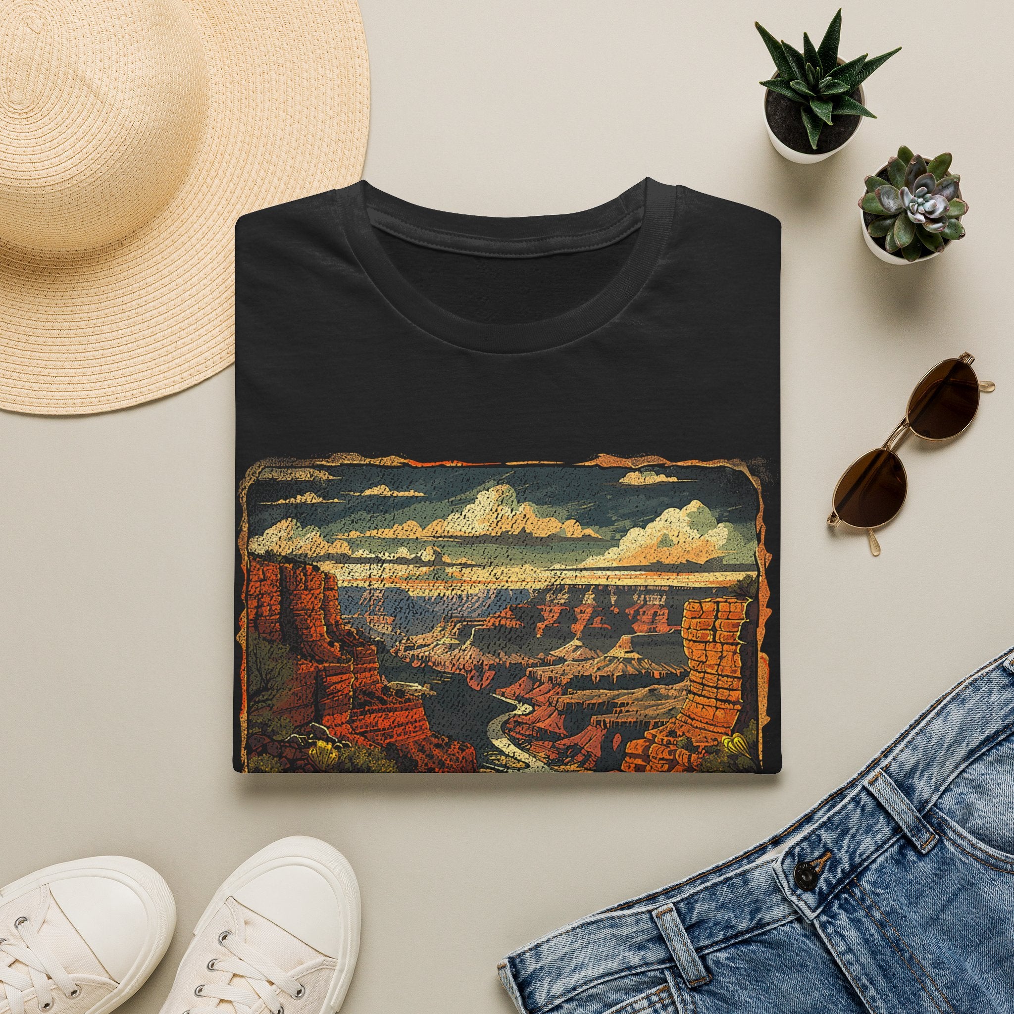Grand Canyon Vintage National Park T-Shirt | Retro Landscape Tee