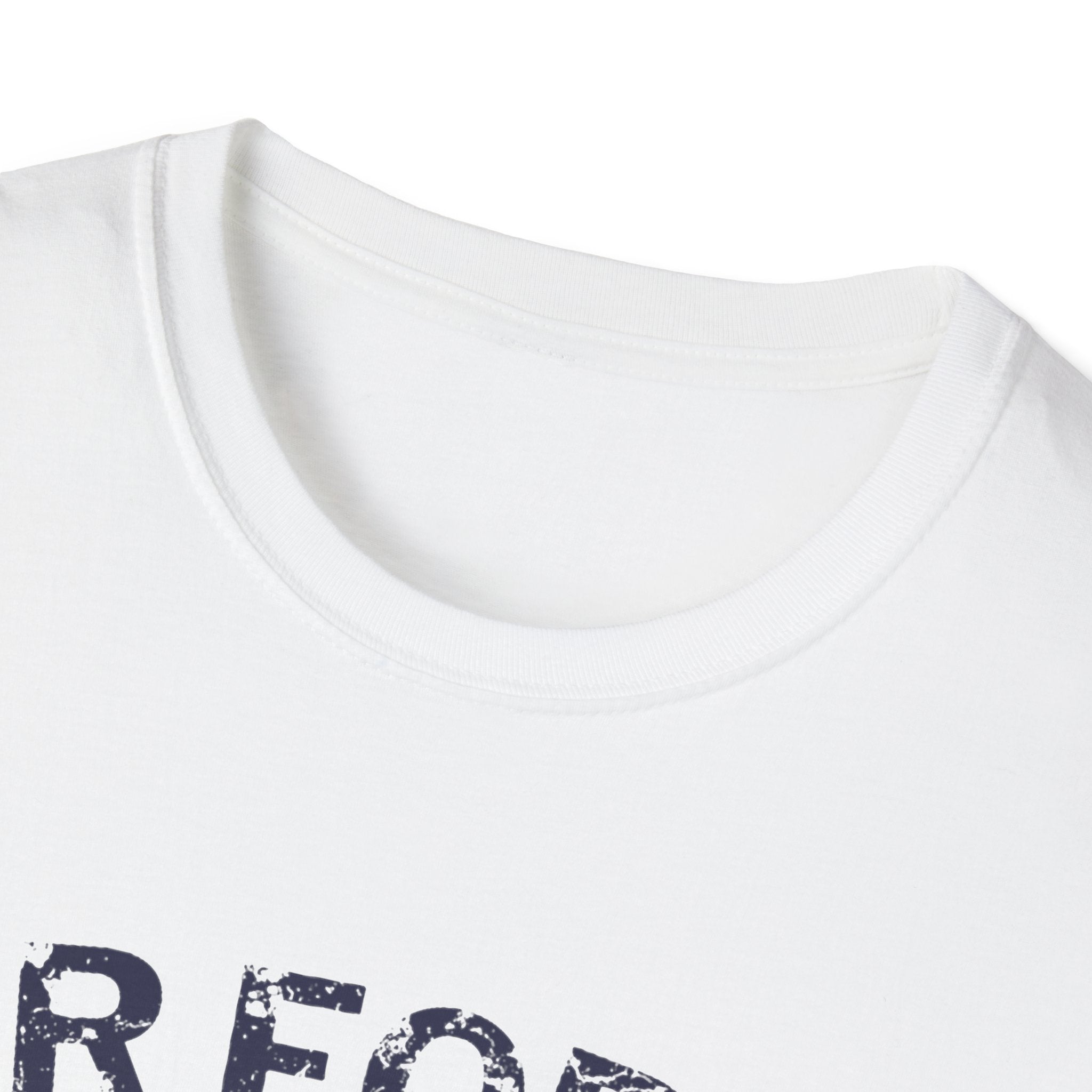 Air Force Veteran Distressed Logo T-Shirt | Military Star Stripe Tee