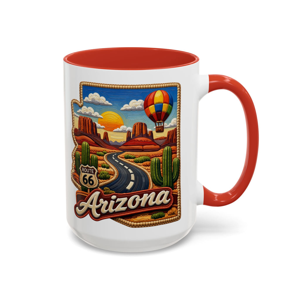 Arizona Route 66 Desert Scenic Mug | Accent Coffee Mug