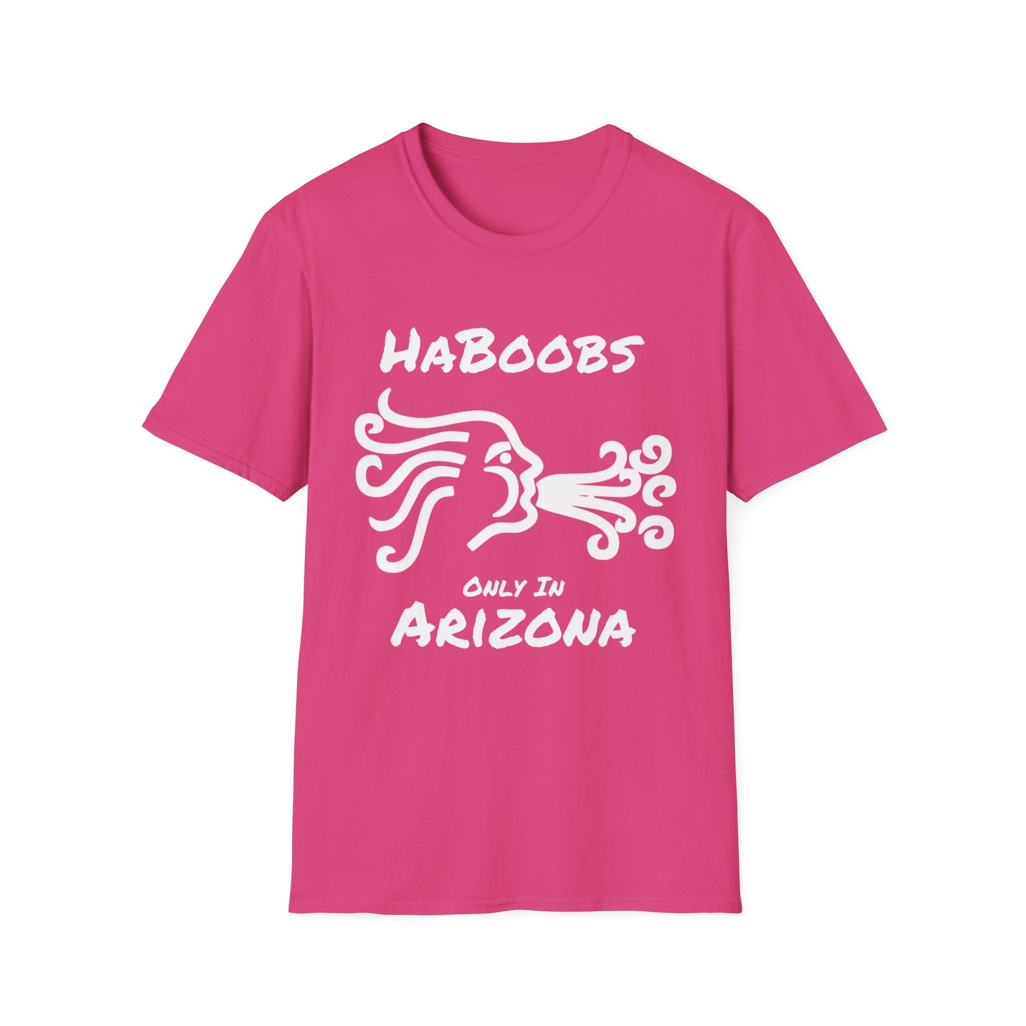 Arizona HaBoobs Mens Womans Unisex Softstyle T-Shirt | Funny Graphic Tee, Gift for Him/Her, Summer Wear, Vacation Shirt, Humor Apparel