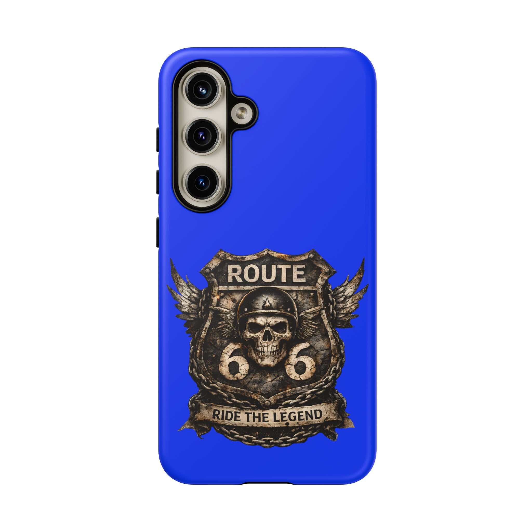 Route 66 Skull Helmet phone case | Motorcycle emblem, Ride the Legend