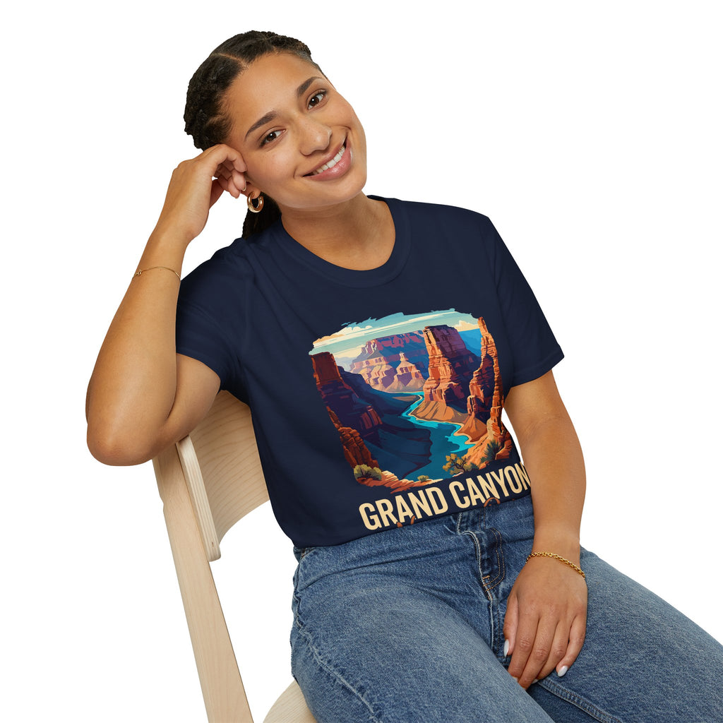Grand Canyon National Park T-Shirt | Scenic Canyon Landscape