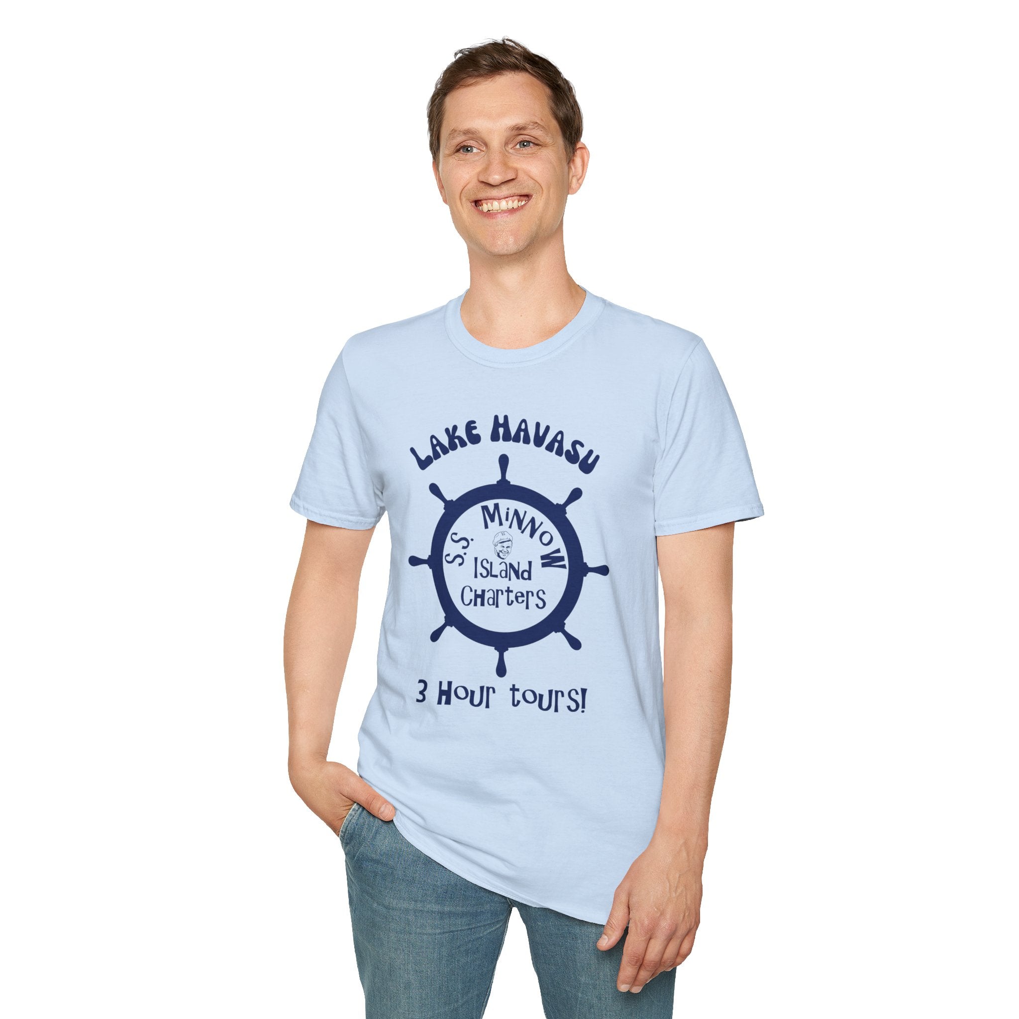 What It Could Happen lol ... Lake Havasu SS Minnow Island Charters T-Shirt | 3 Hour Tours