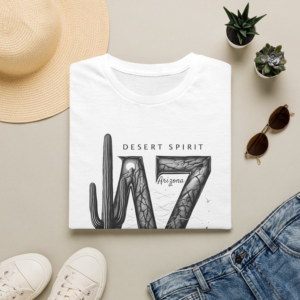 Arizona Desert Spirit T-Shirt | AZ Cactus Southwest Illustration
