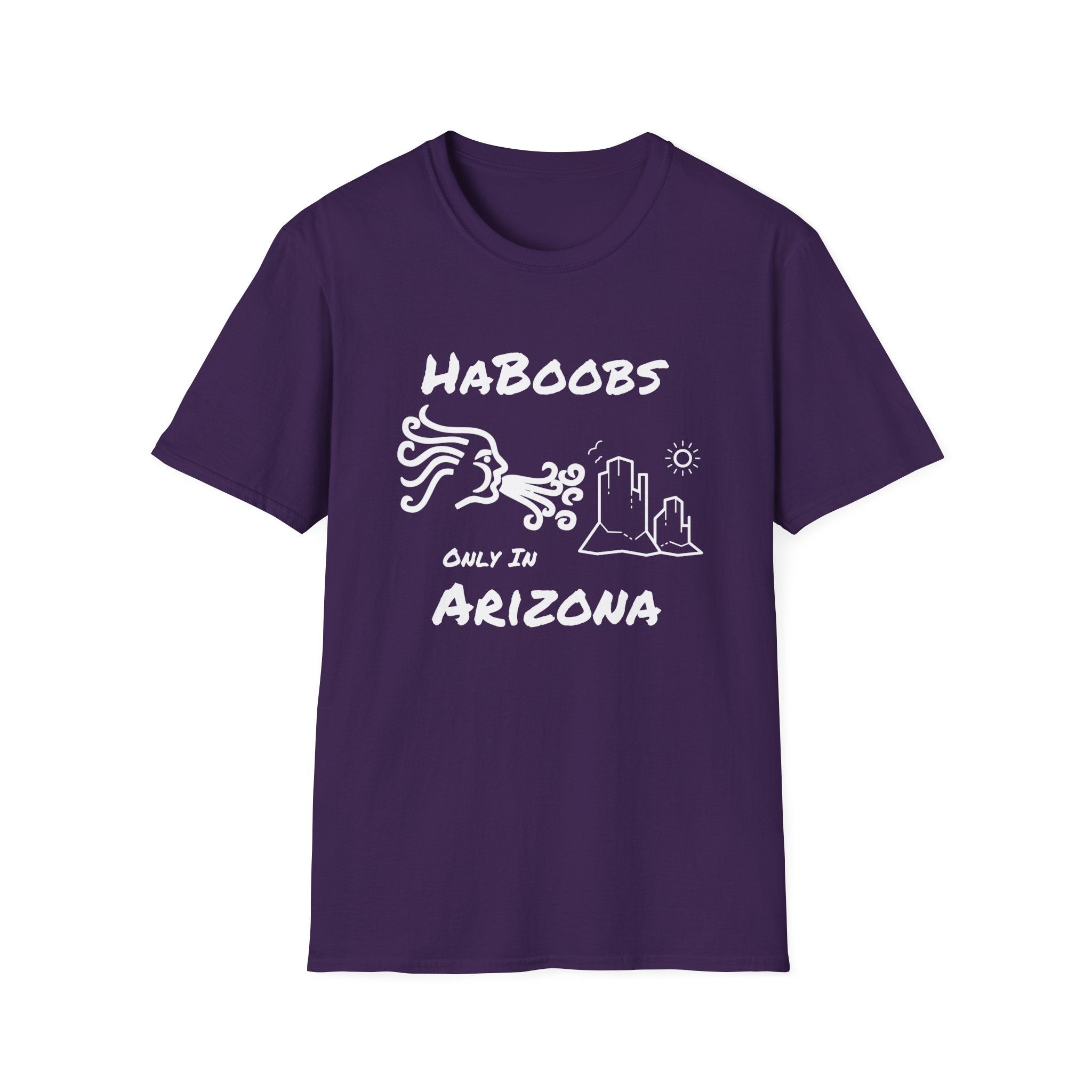 Arizona HaBoobs Softstyle T-Shirt, Casual Tee for Everyday Wear, Perfect Gift for Friends, Fashionable Graphic T-Shirt for Any Occasion