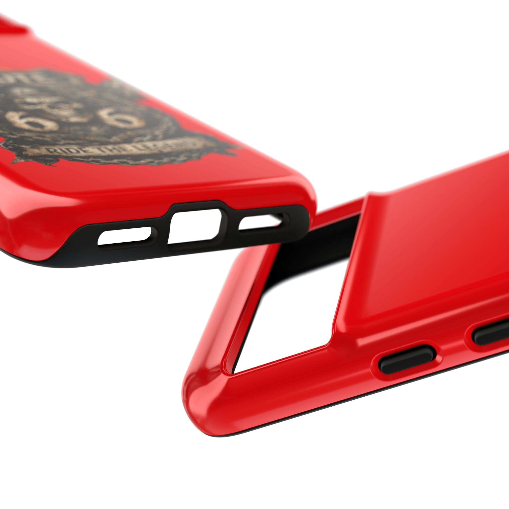 Route 66 Skull Helmet phone case | Motorcycle emblem, Ride the Legend