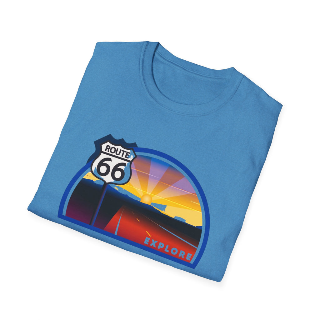 Route 66 City of Kingman Arizona Softstyle T-Shirt, Men Women Unisex Tee, Travel Souvenir Shirt, Vintage Road Trip Graphic Top, Retro