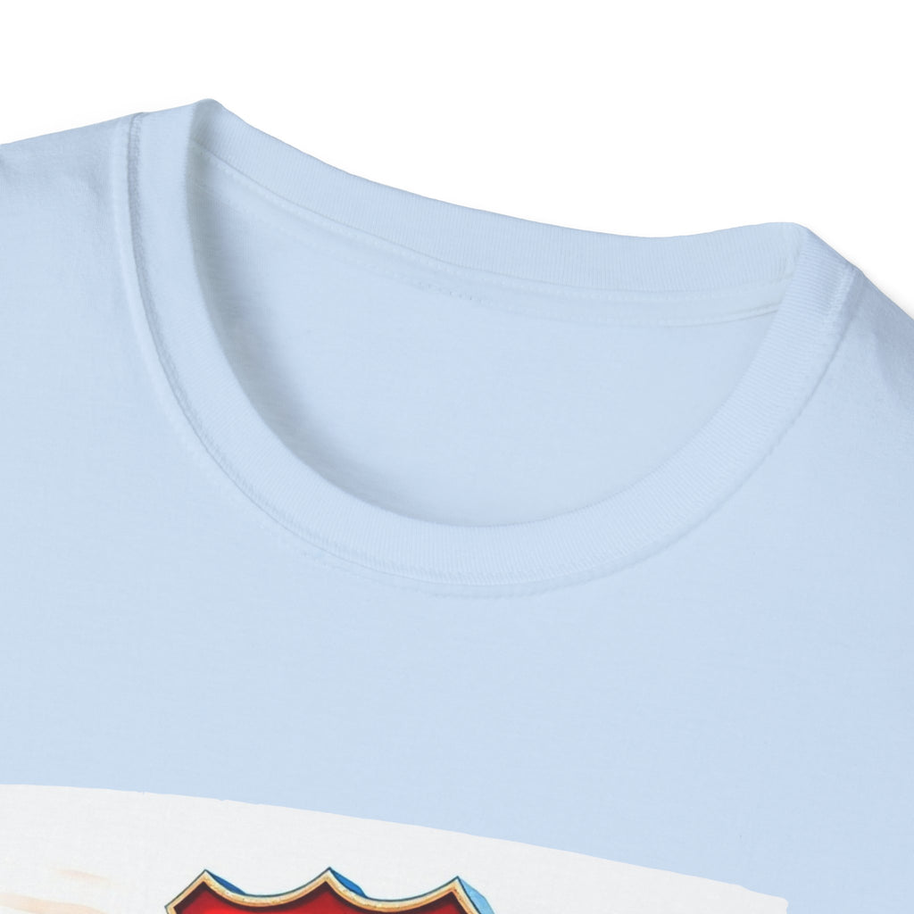 Route 66 Motorcycle T-Shirt | Desert Sunset Biker Graphic