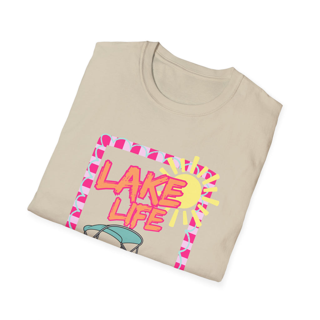 Lake Life Pontoon Boat T-Shirt | Summer Lake Vibes