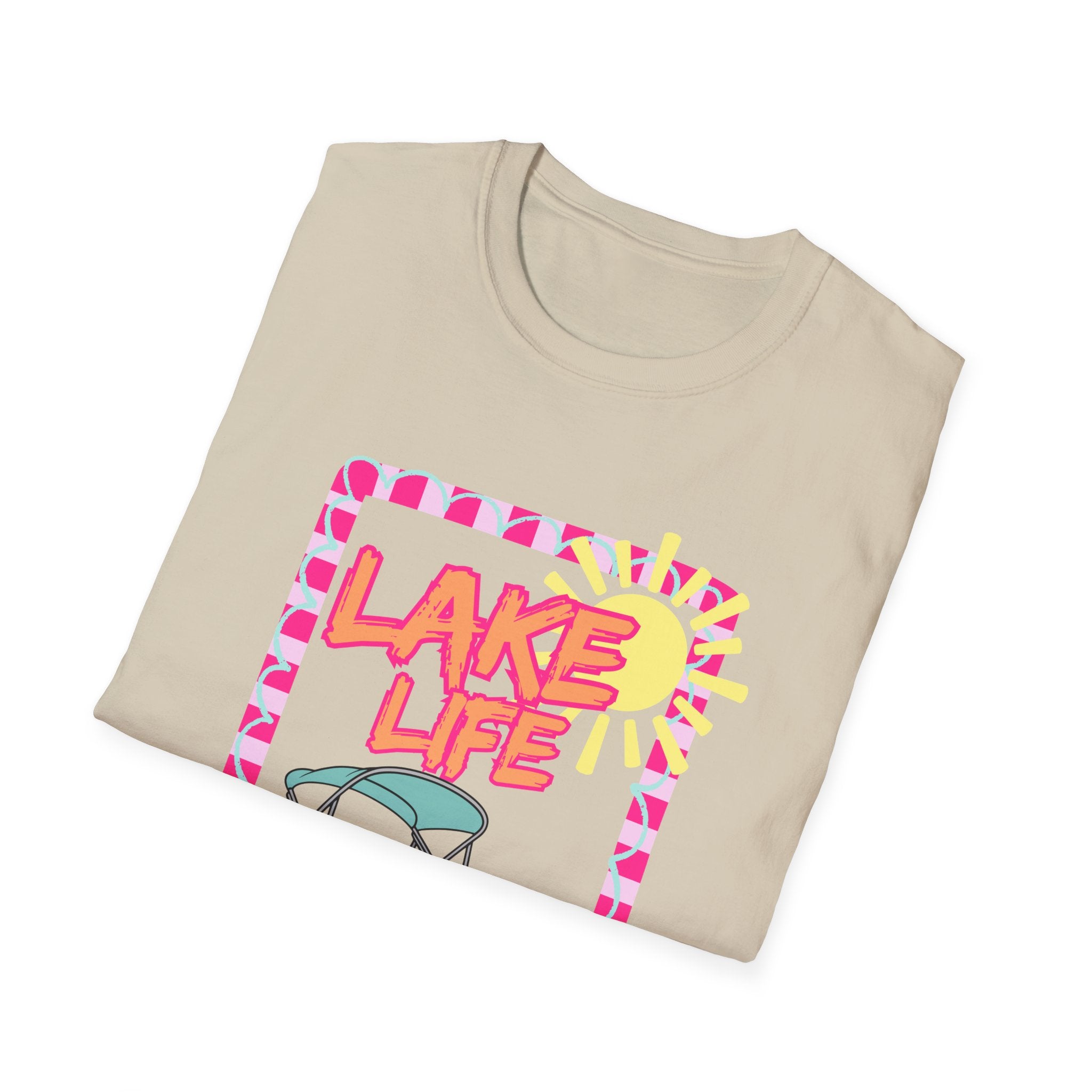 Lake Life Pontoon Boat T-Shirt | Summer Lake Vibes
