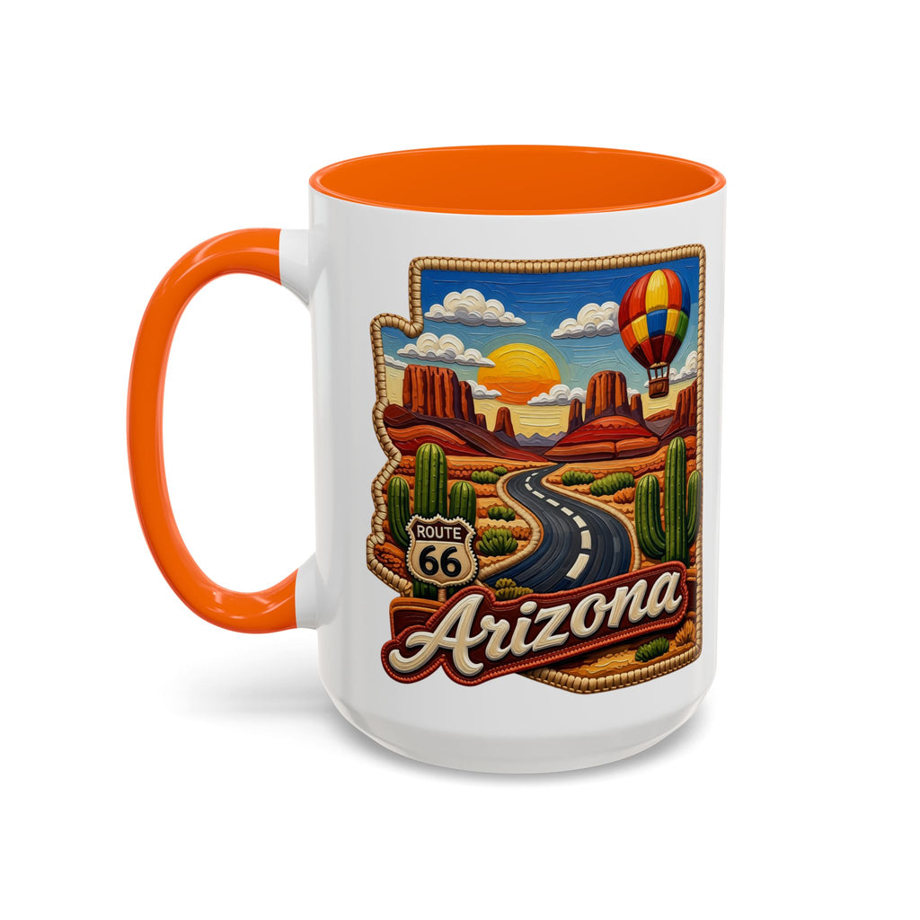 Arizona Route 66 Desert Scenic Mug | Accent Coffee Mug