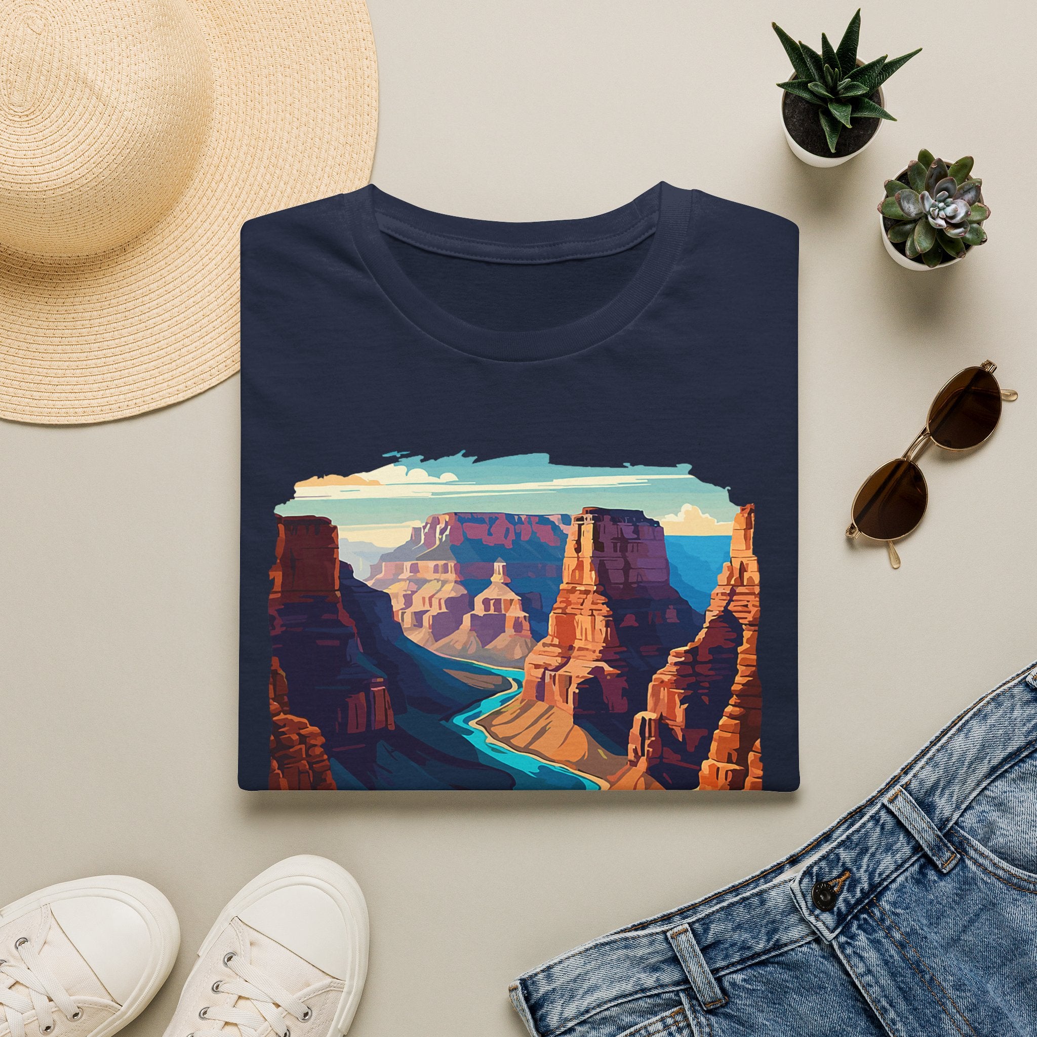 Grand Canyon National Park T-Shirt | Scenic Canyon Landscape