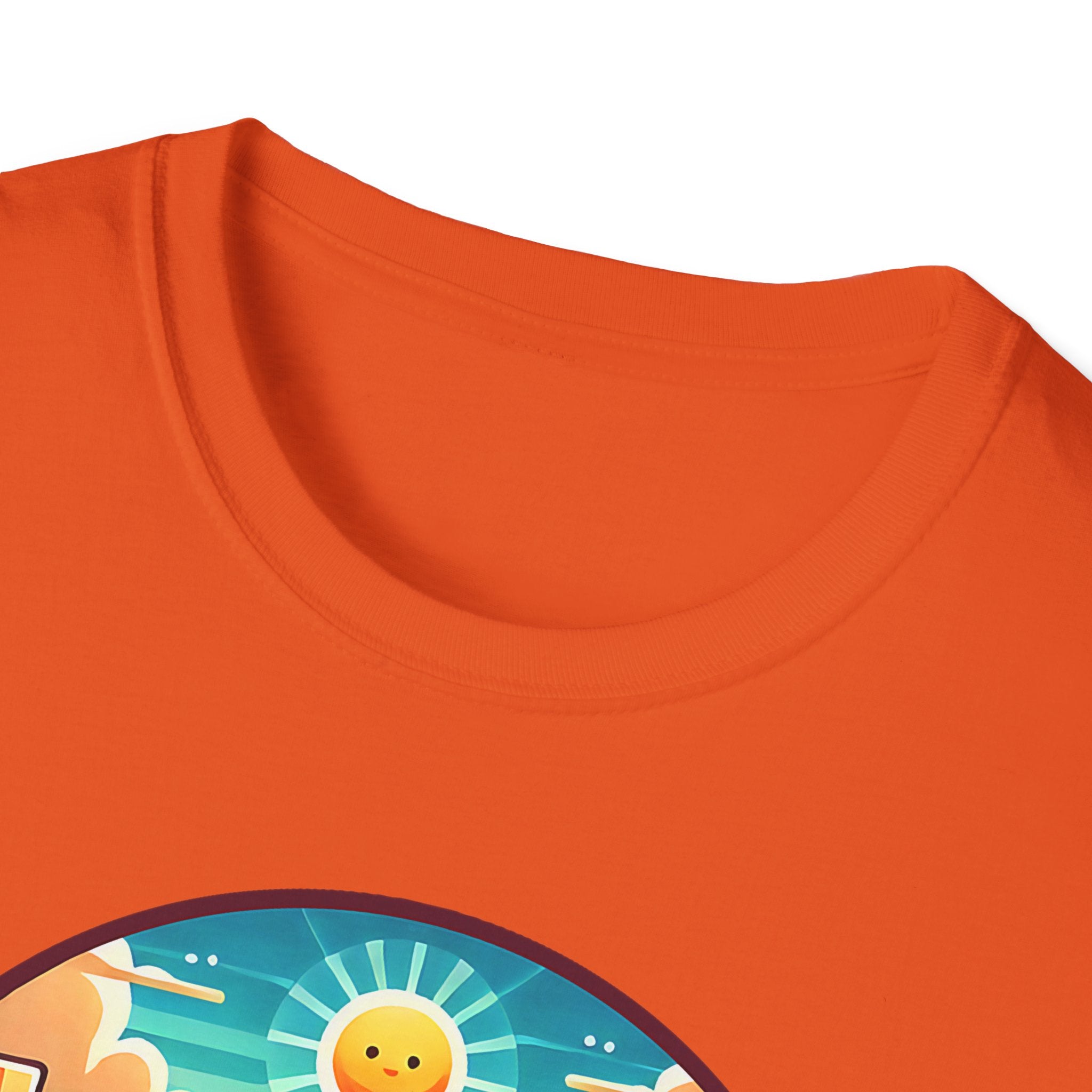 Grand Canyon National Park Retro Sunset T-Shirt | Canyon River Illustration