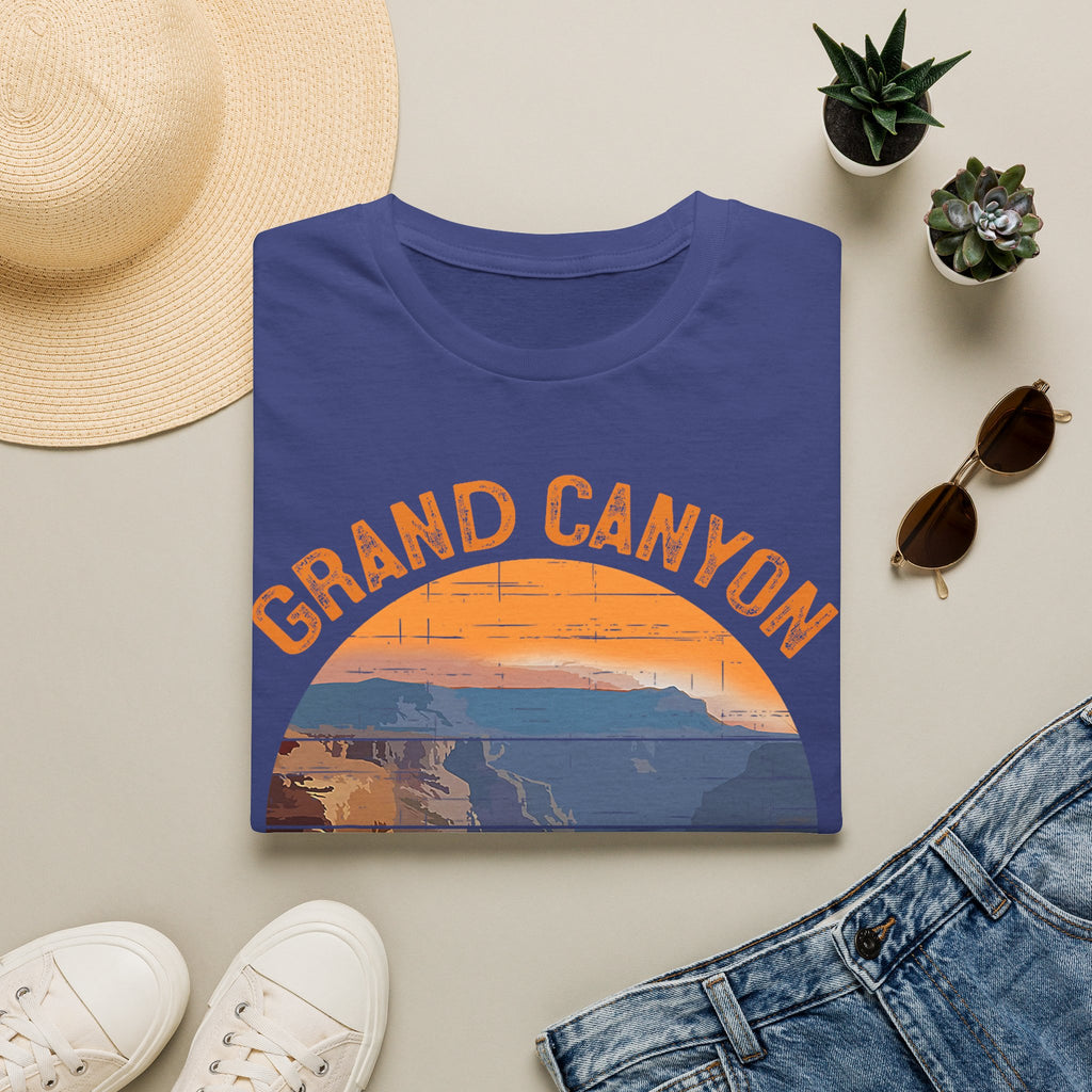 Grand Canyon National Park T-Shirt | Vintage Sunset Landscape