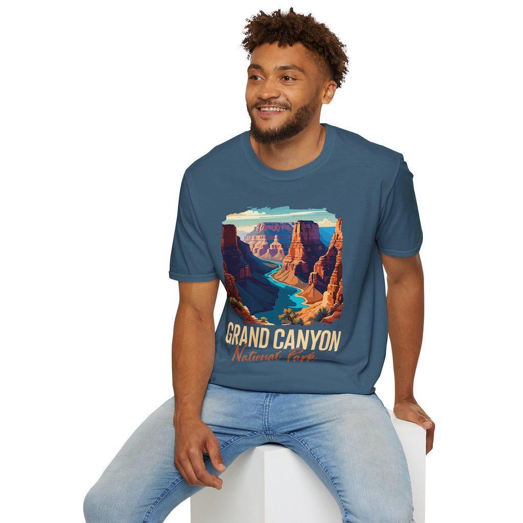 Grand Canyon National Park T-Shirt | Scenic Canyon Landscape