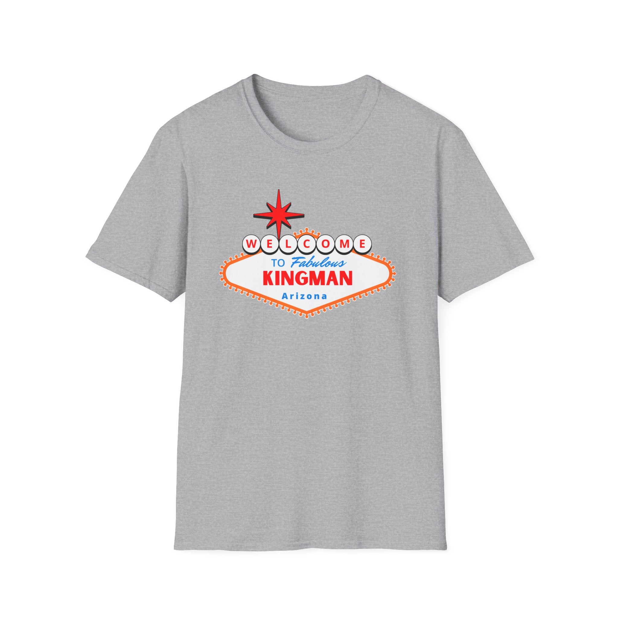 Kingman Arizona Vintage Welcome Sign T-Shirt