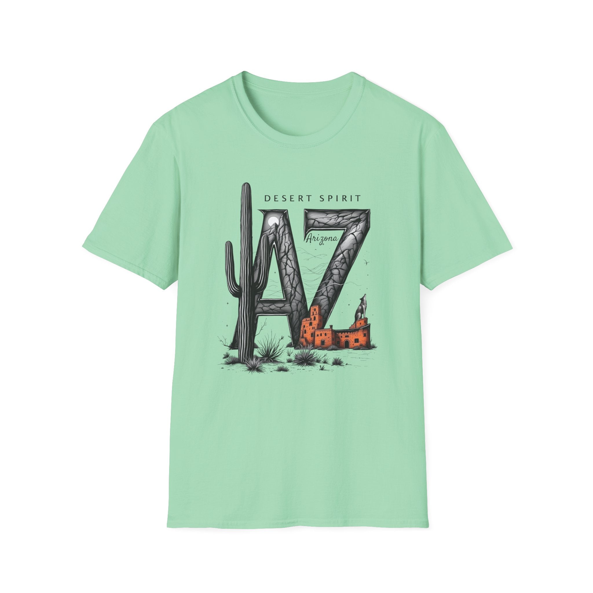Arizona Desert Spirit T-Shirt | AZ Cactus Southwest Illustration