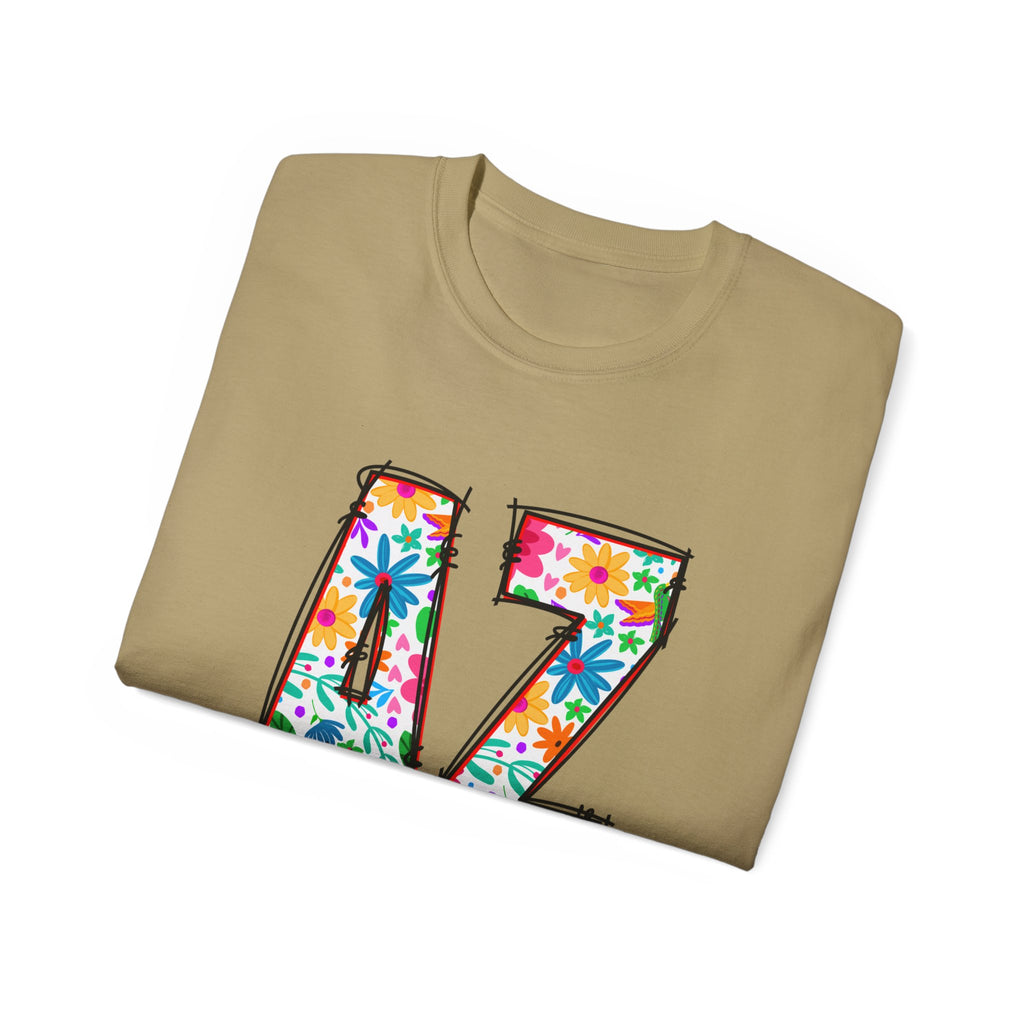 Floral AZ Tee - Mens and Womans Unisex Ultra Cotton Shirt, Perfect for AZ Pride, Summer Festivals, Casual Wear, Gifts for Him/Her