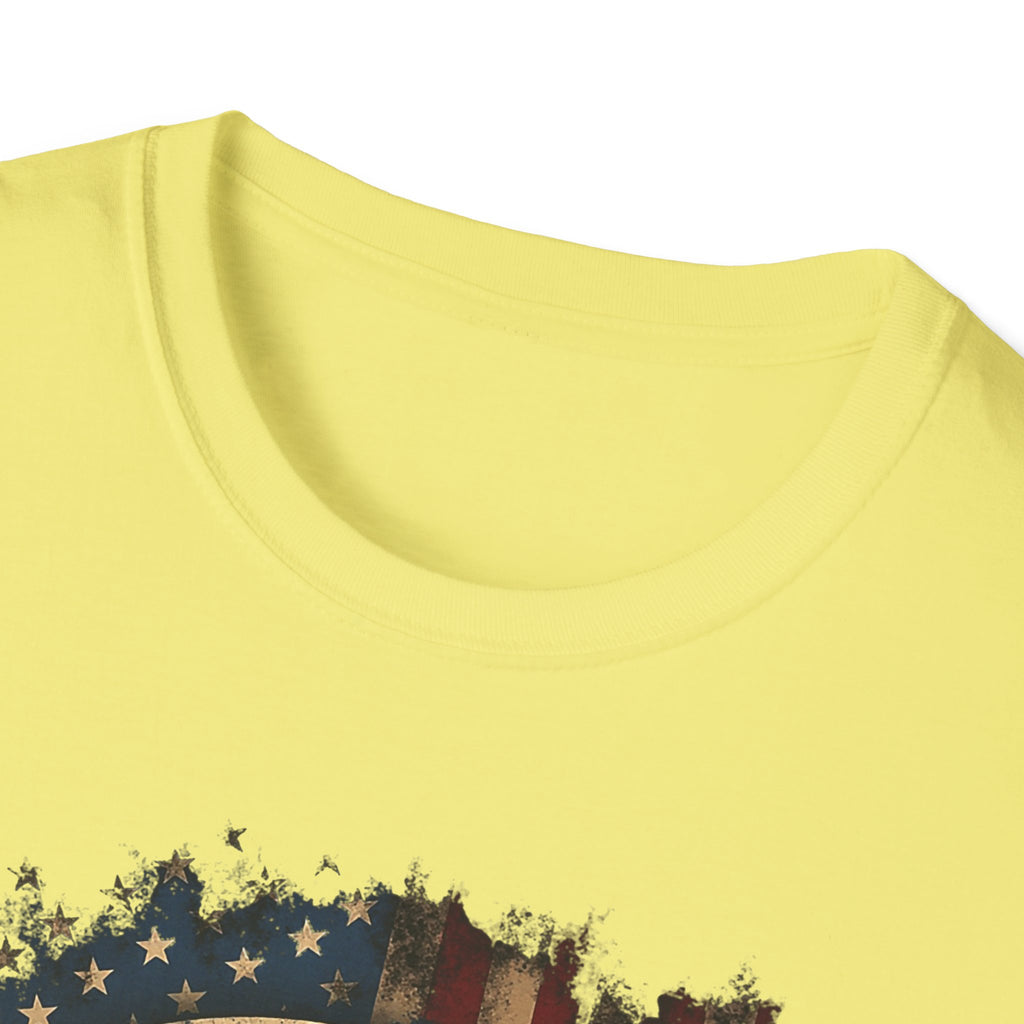 Memorial Day Remember & Honor T-Shirt | Soldier Silhouette American Flag