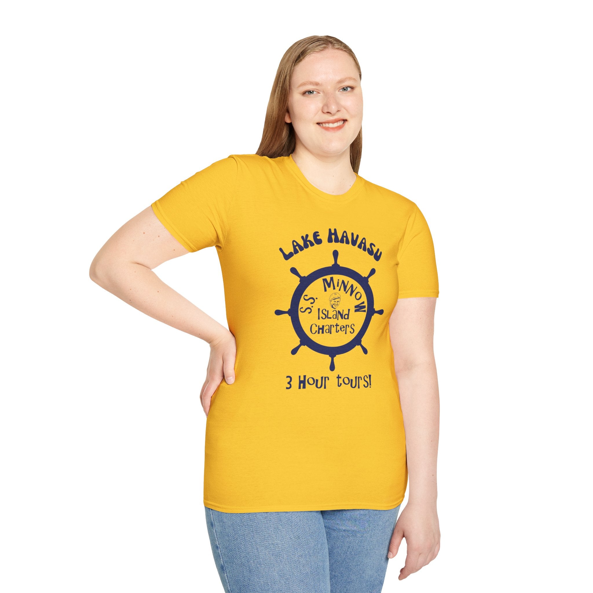 What It Could Happen lol ... Lake Havasu SS Minnow Island Charters T-Shirt | 3 Hour Tours