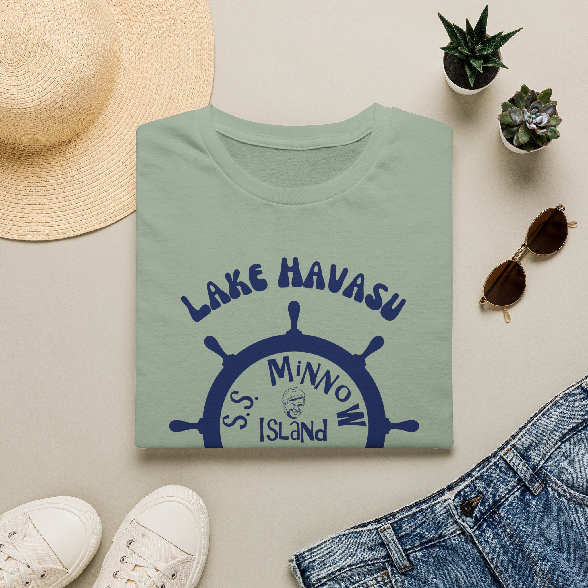 What It Could Happen lol ... Lake Havasu SS Minnow Island Charters T-Shirt | 3 Hour Tours