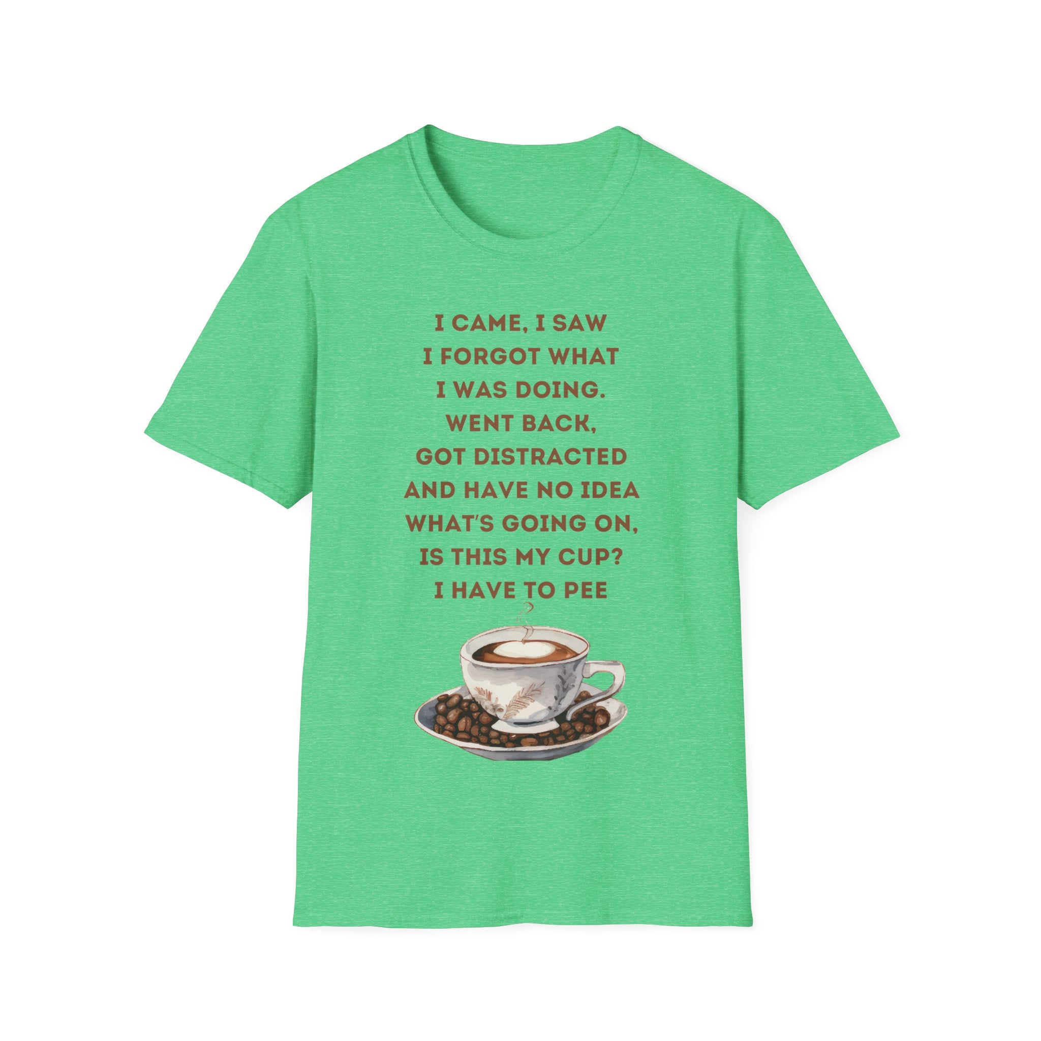 Funny Coffee Quote T-Shirt for Coffee Lovers, Humor Tee, Gift for Him/Her, Perfect for Birthdays, Housewarming, Casual Wear