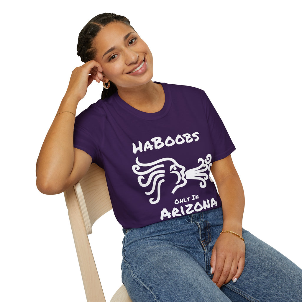 Arizona HaBoobs Mens Womans  Softstyle T-Shirt | Funny Graphic Tee, Gift for Him/Her, Summer Wear, Vacation Shirt, Humor Apparel