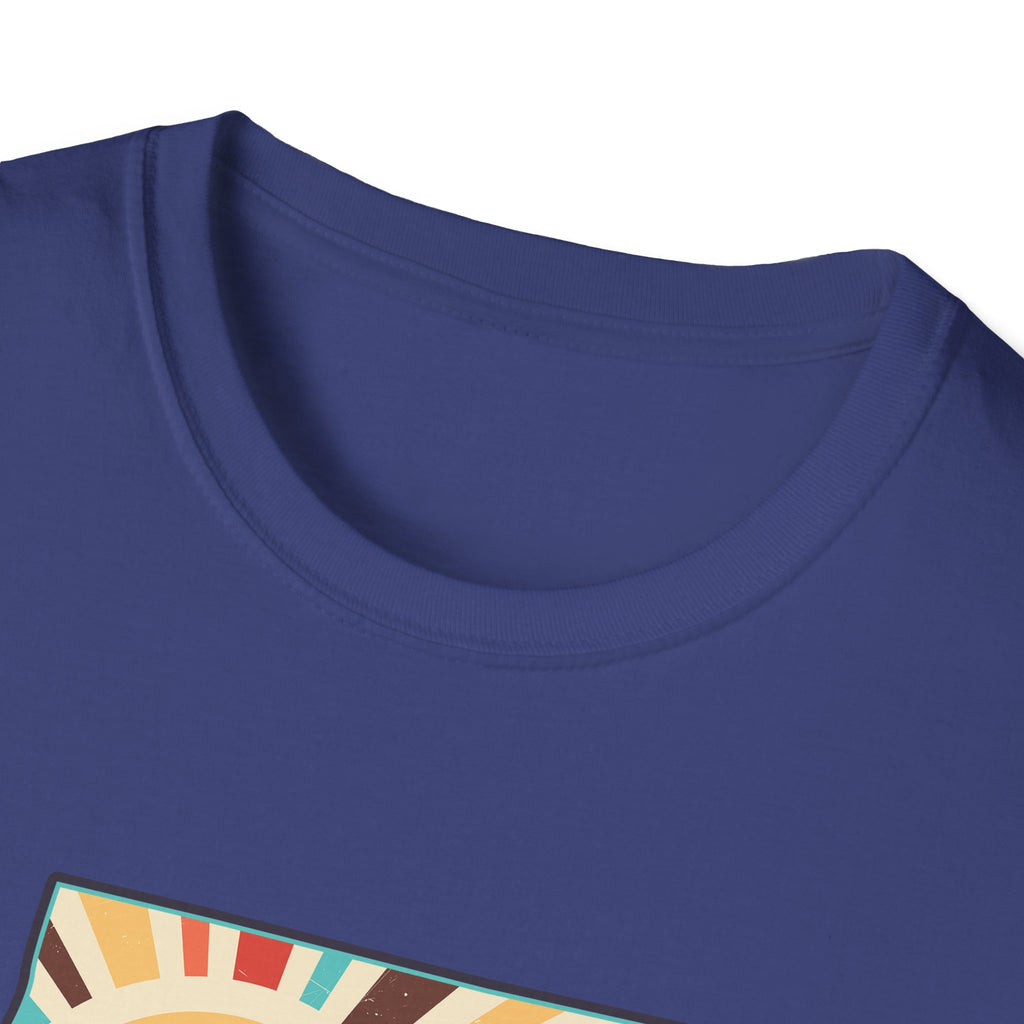 Arizona Retro Sunset T-Shirt | AZ State Map Vintage Rays