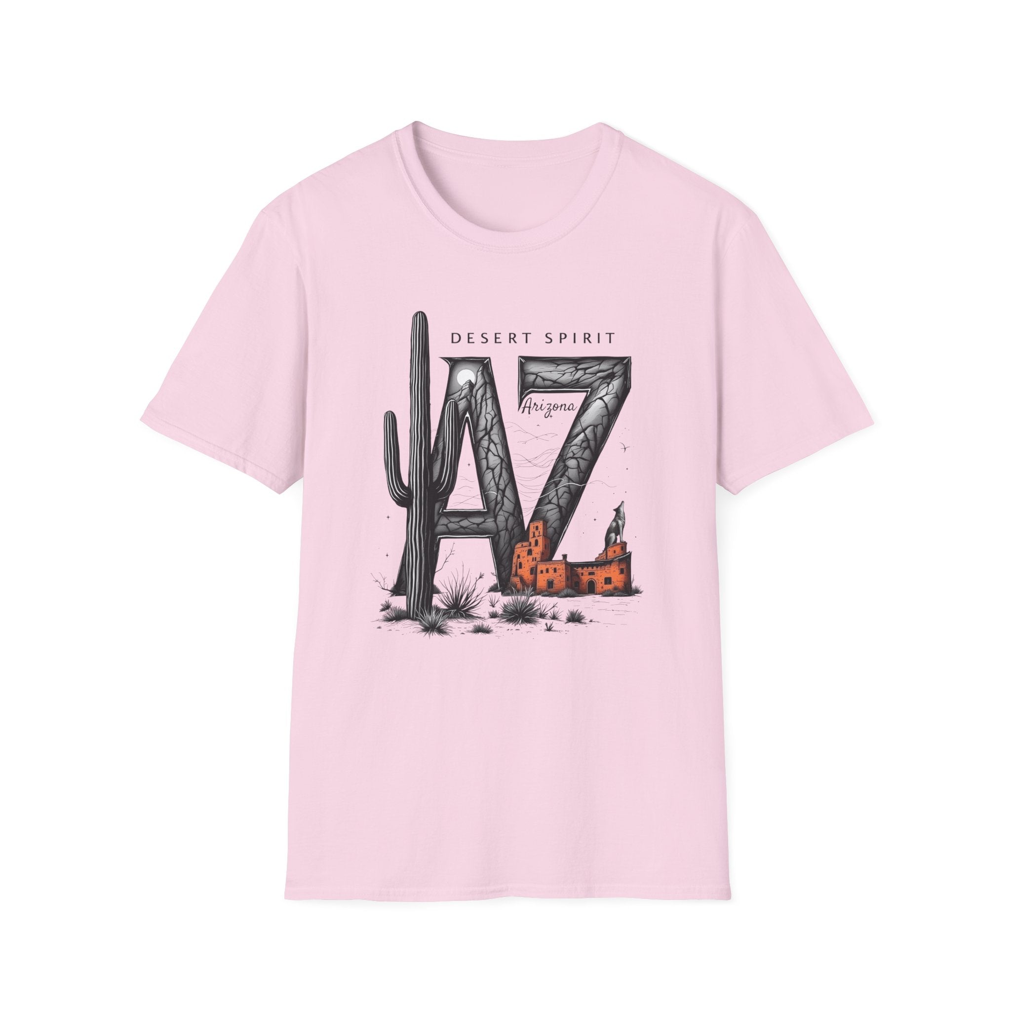 Arizona Desert Spirit T-Shirt | AZ Cactus Southwest Illustration