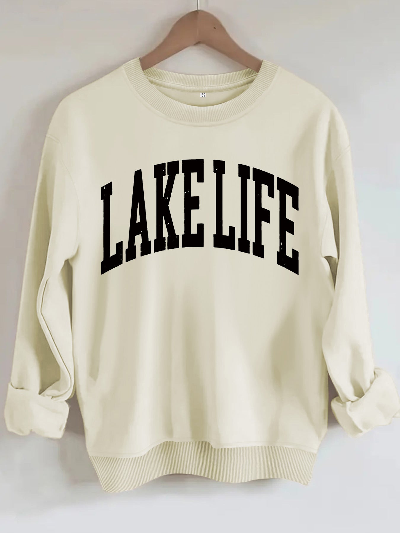 Lake Life Printed Long Sleeve Hoodie