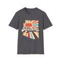 Arizona Retro Sunset T-Shirt | AZ State Map Vintage Rays