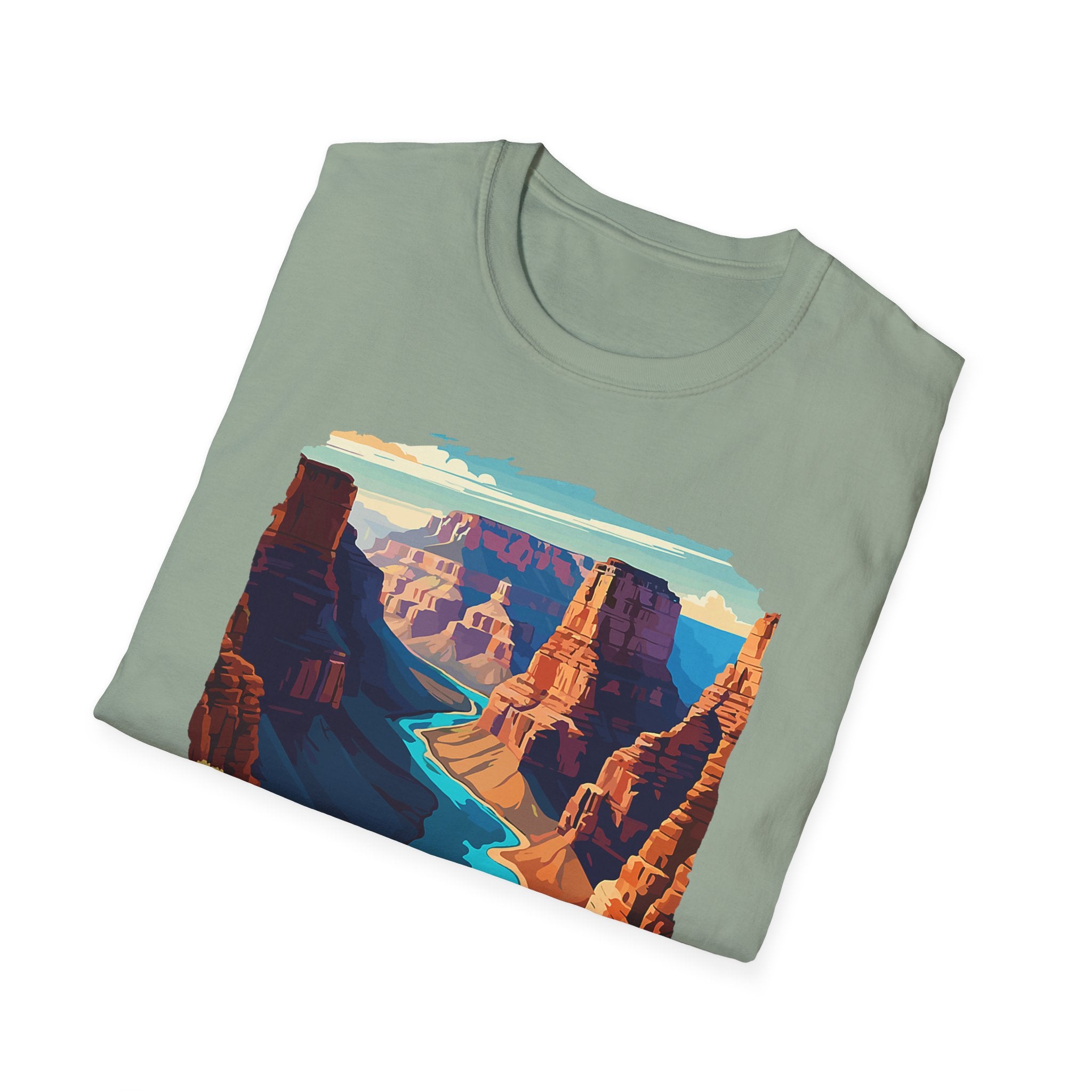 Grand Canyon National Park T-Shirt | Scenic Canyon Landscape