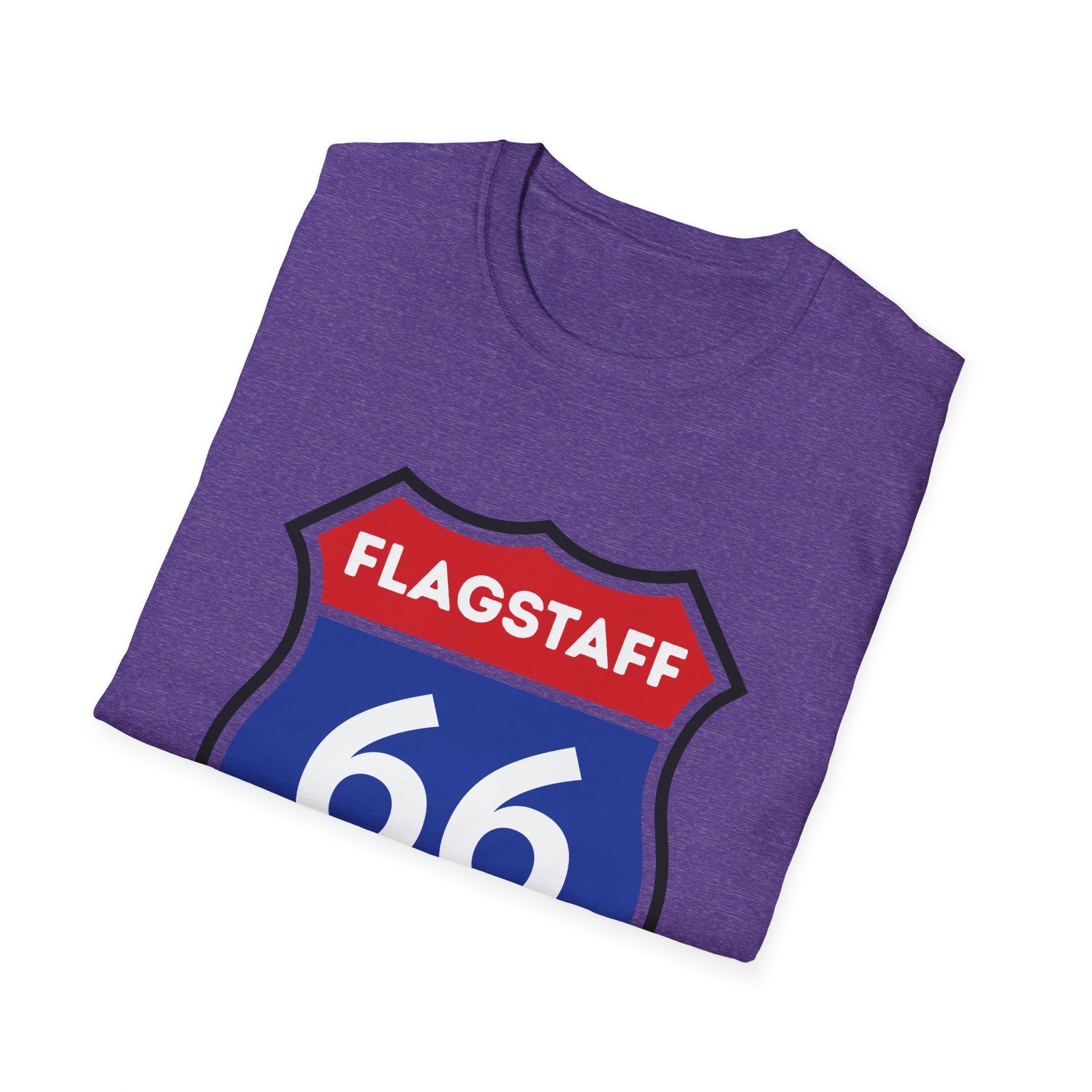 Flagstaff Route 66 Shield T-Shirt | Vintage Highway Sign Tee