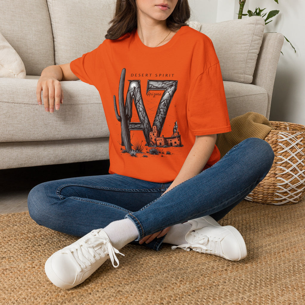 Arizona Desert Spirit T-Shirt | AZ Cactus Southwest Illustration