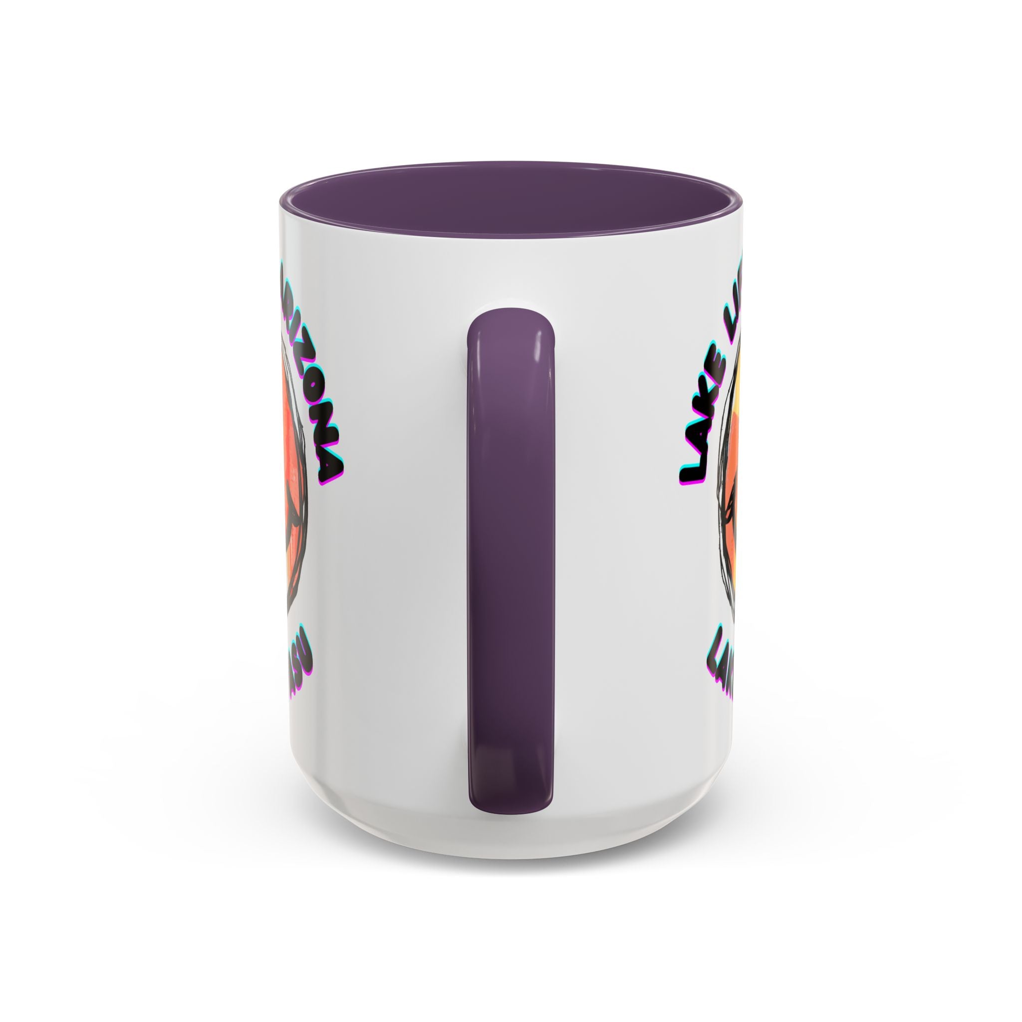 Lake Life in Arizona Smiley Mug | Lake Havasu Accent Coffee Mug