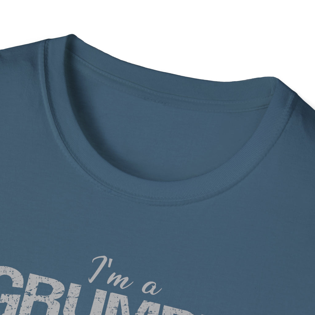 Grumpy Old Veteran Boots, T-Shirt | American Flag, Sarcasm Depends on Stupidity
