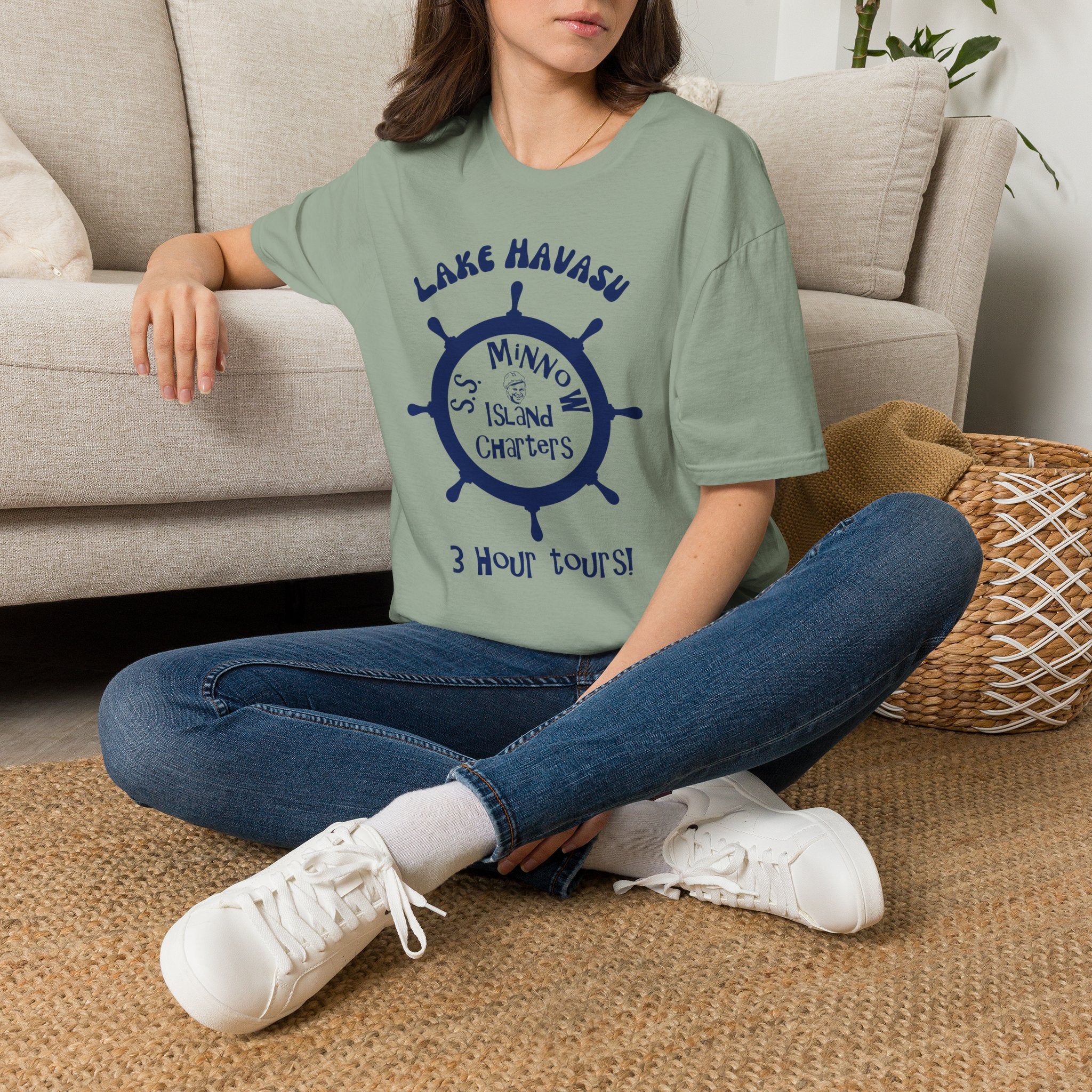 What It Could Happen lol ... Lake Havasu SS Minnow Island Charters T-Shirt | 3 Hour Tours