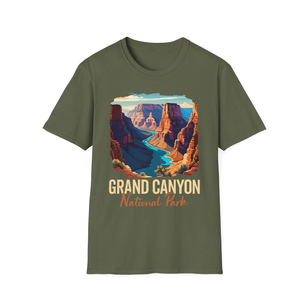 Grand Canyon National Park T-Shirt | Scenic Canyon Landscape