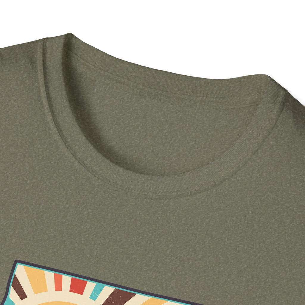 Arizona Retro Sunset T-Shirt | AZ State Map Vintage Rays