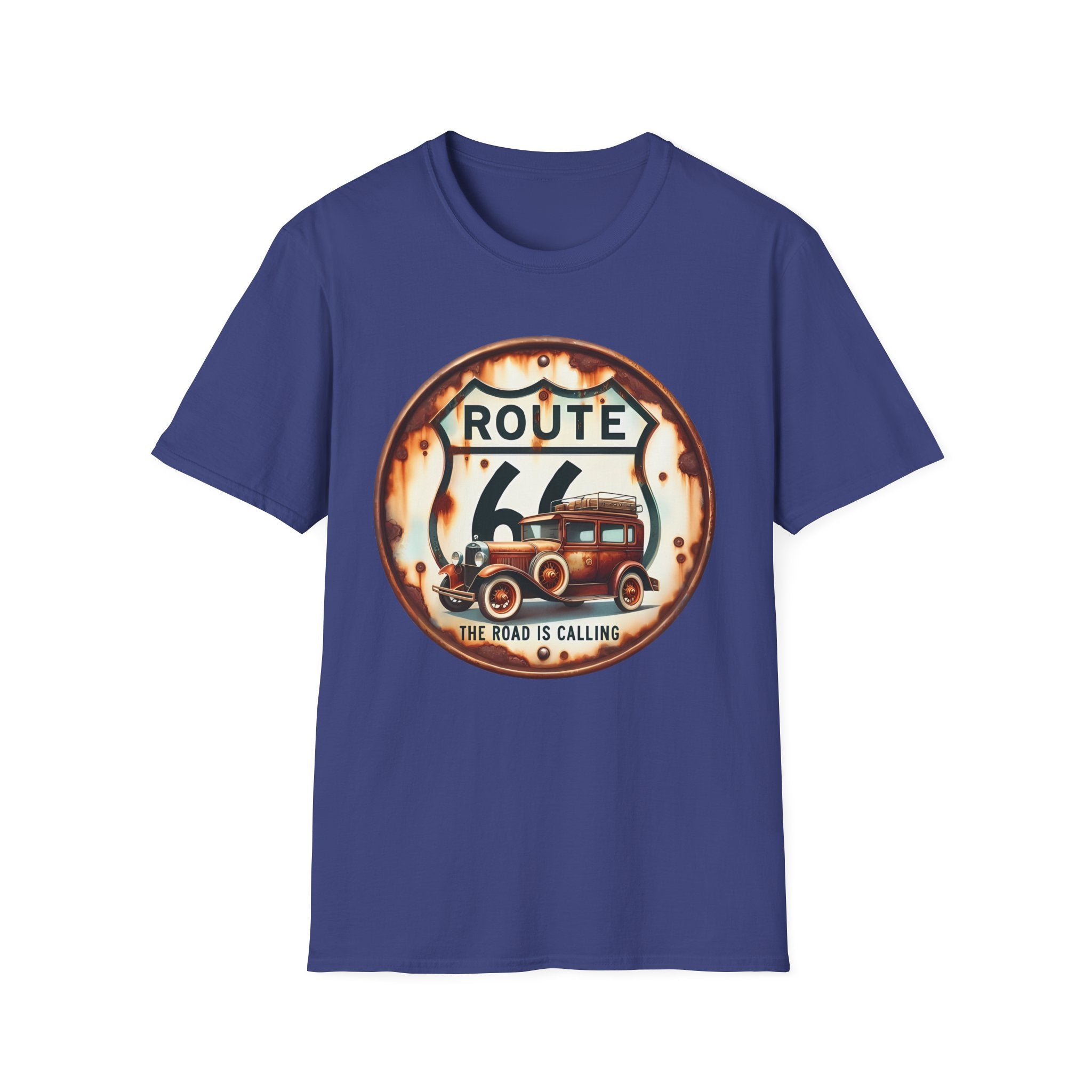 Route 66 Vintage Ford Model T Bonnie Clyde Special T-Shirt | The Road Is Calling