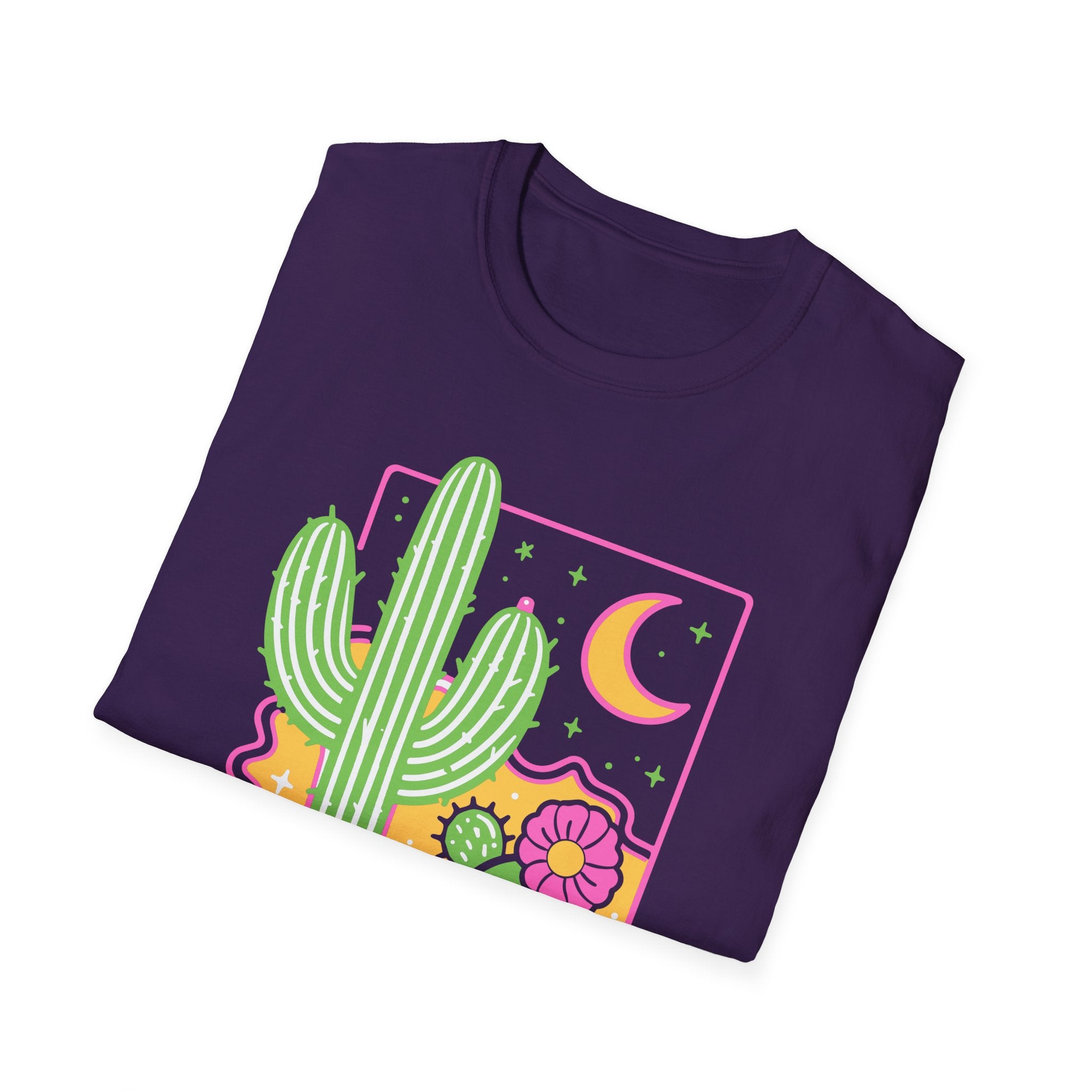 Sedona Arizona Cactus Graphic T-Shirt | Desert Floral Tee