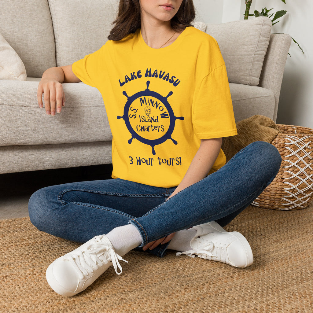 What It Could Happen lol ... Lake Havasu SS Minnow Island Charters T-Shirt | 3 Hour Tours